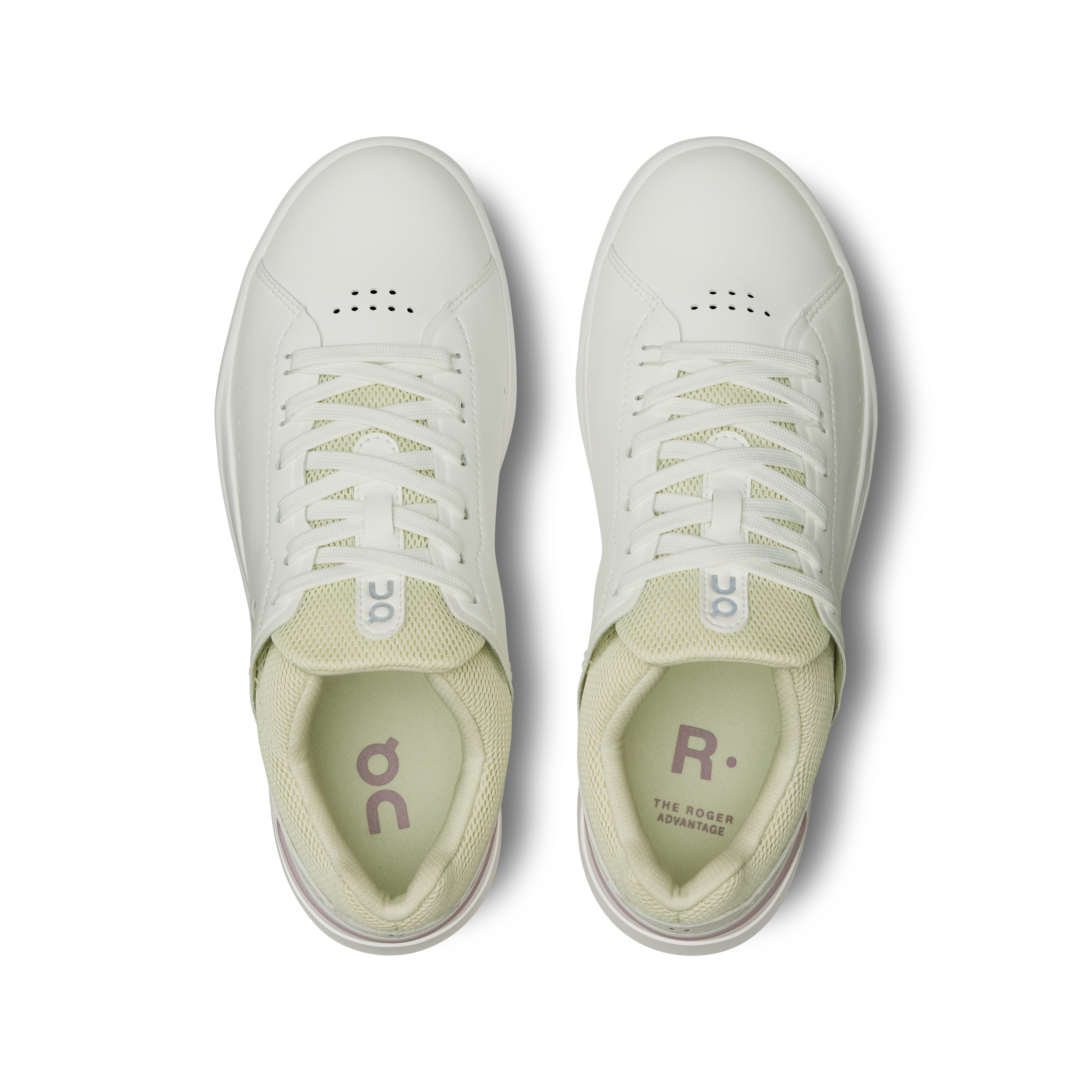 On The Roger Advantage White Mauve (Women's)
