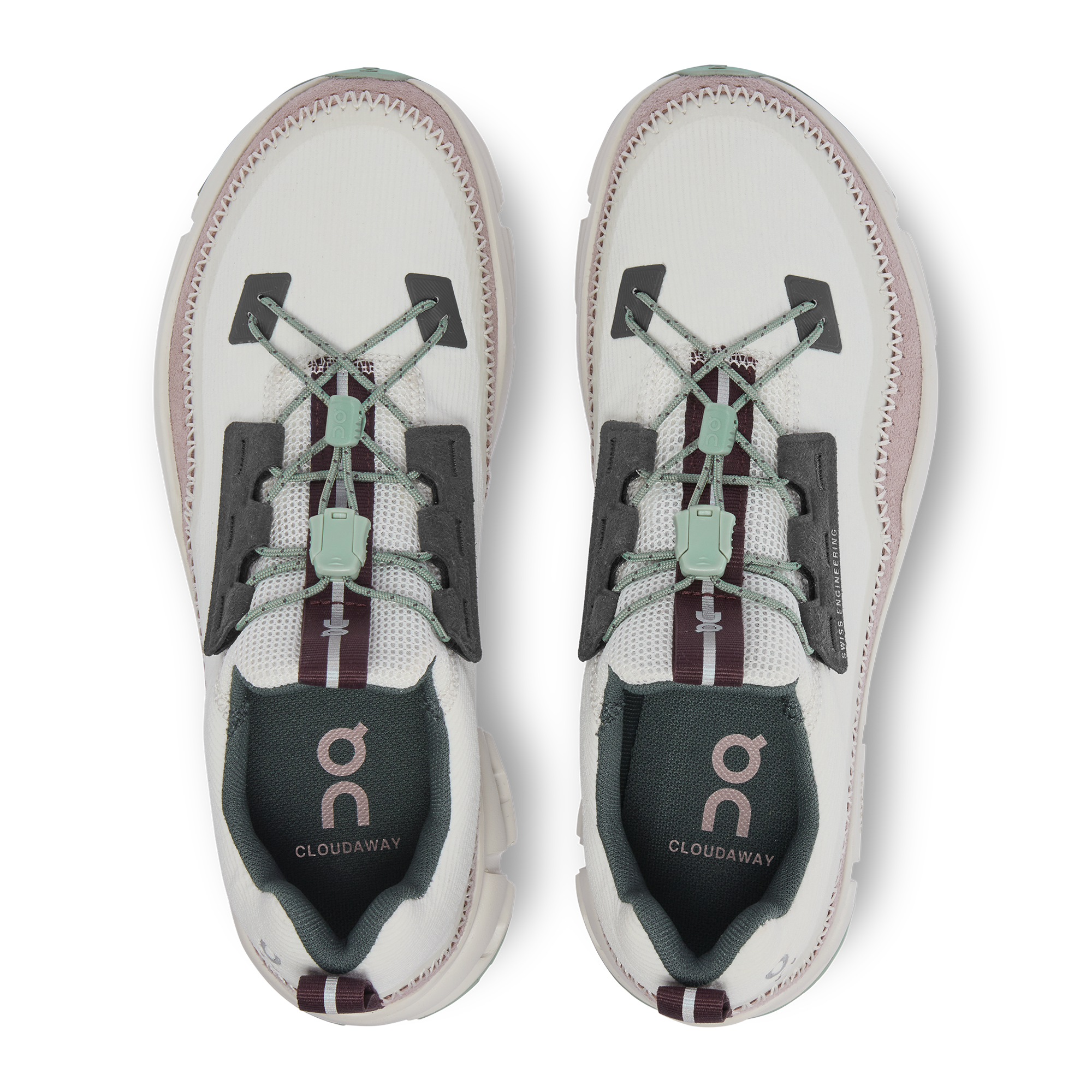 On Running Cloudaway White Ice Moss (Women's)