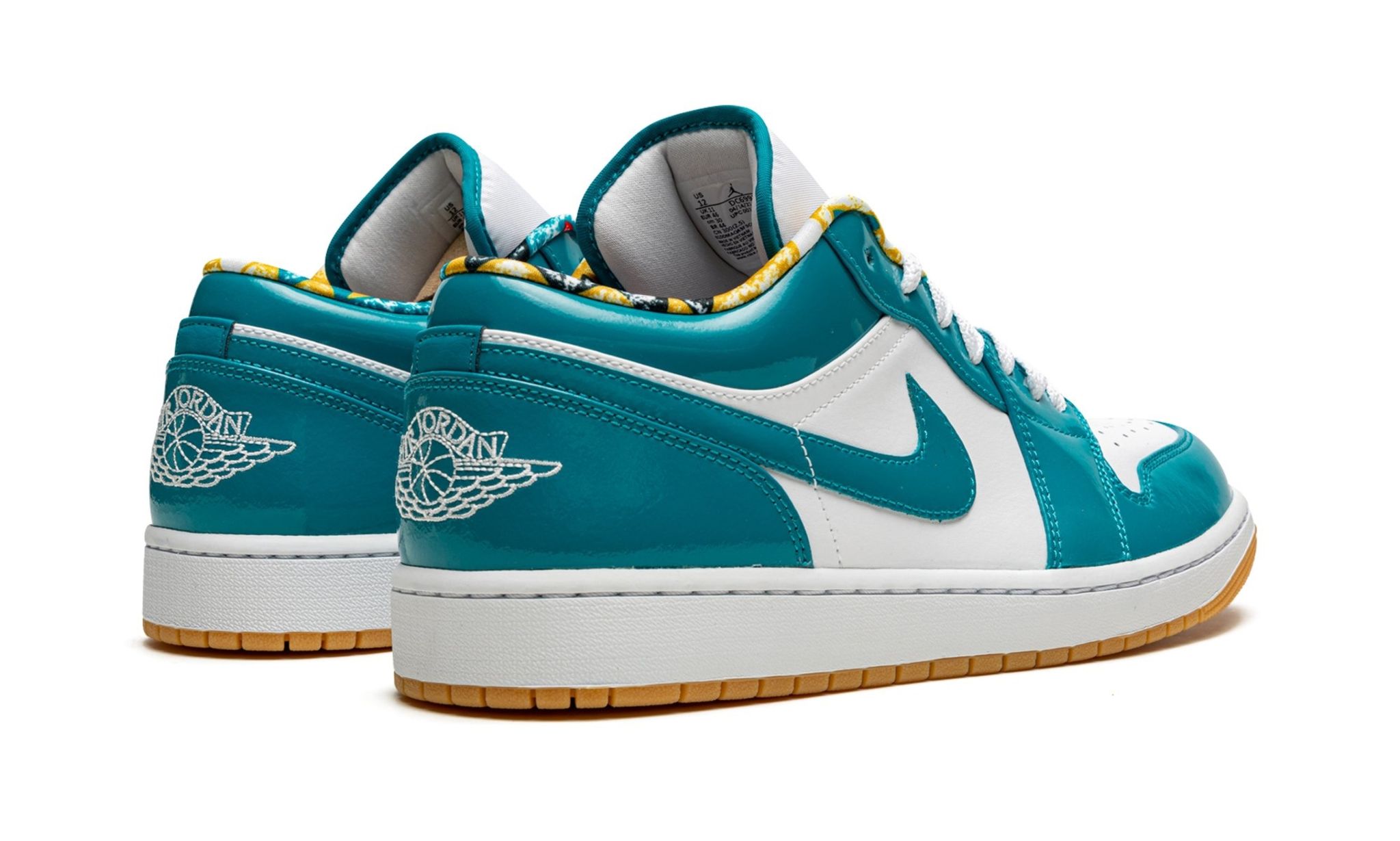 Air Jordan 1 Low Barcelona Cyber Teal