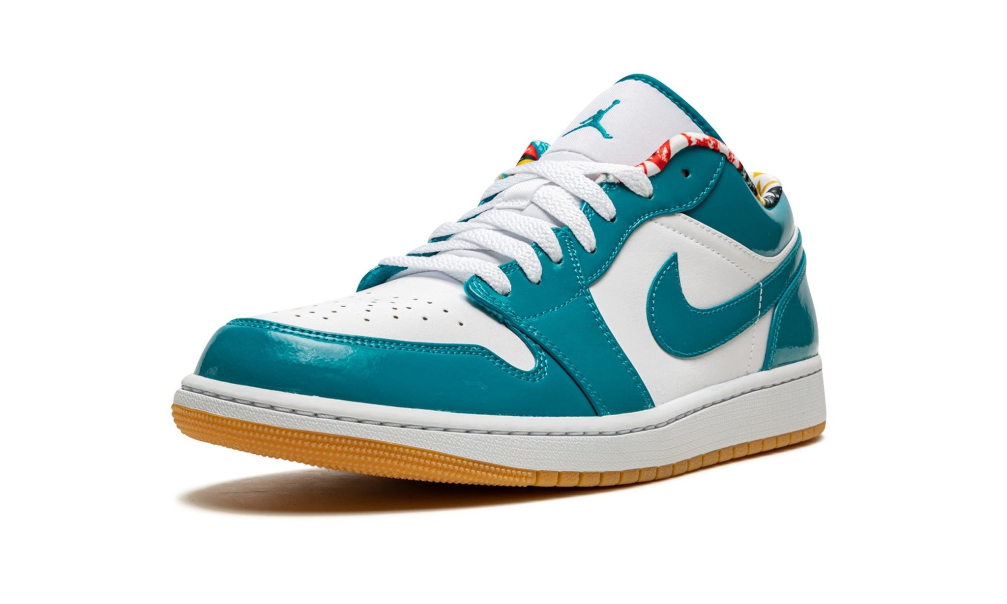 Air Jordan 1 Low Barcelona Cyber Teal