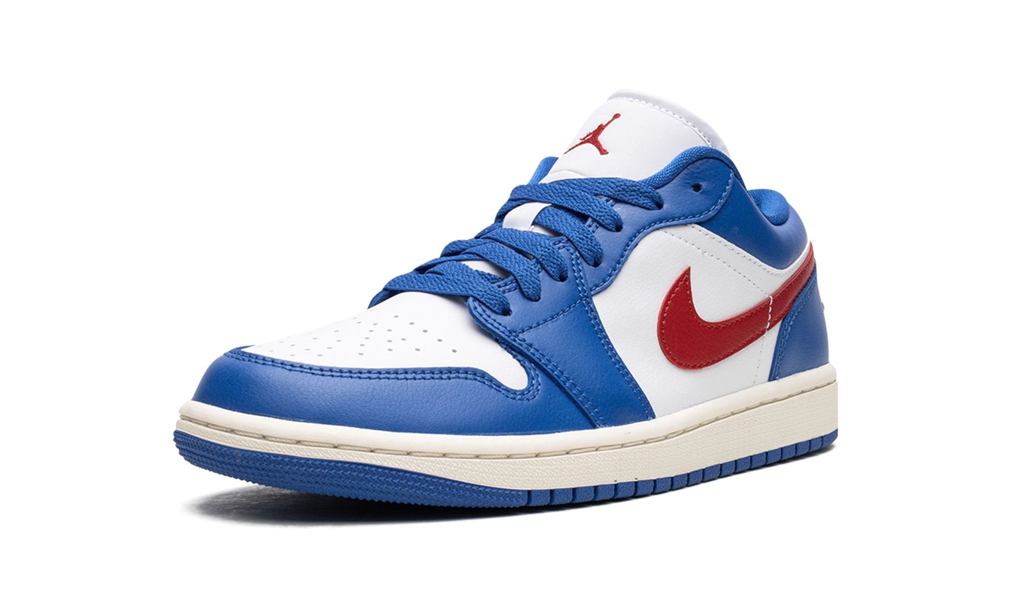 Wmns Air Jordan 1 Low 'Sport Blue Gym Red'