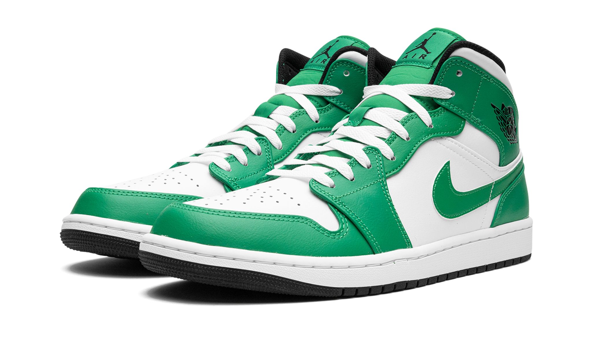 Air Jordan 1 Mid Lucky Green