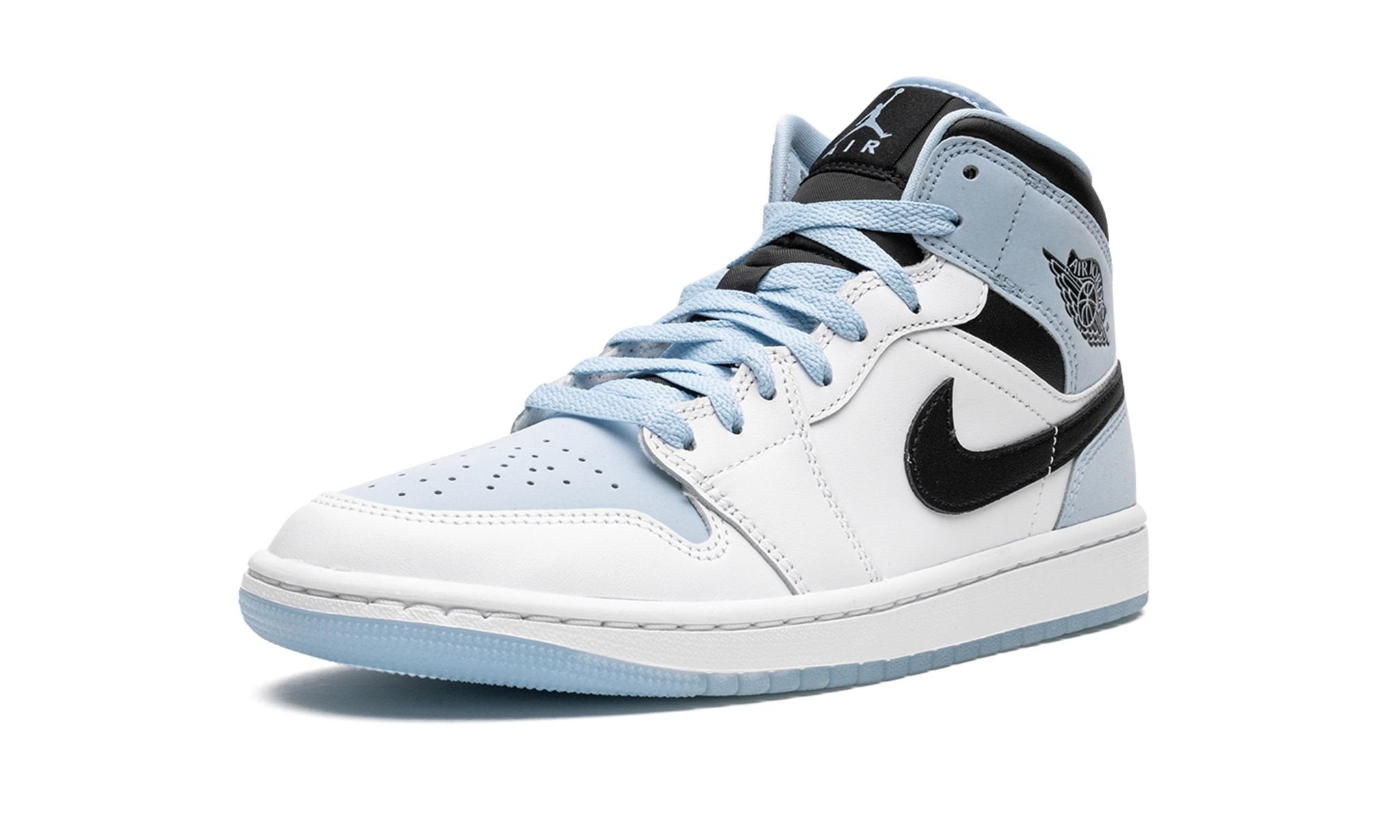 Air Jordan 1 Mid White Ice Blue