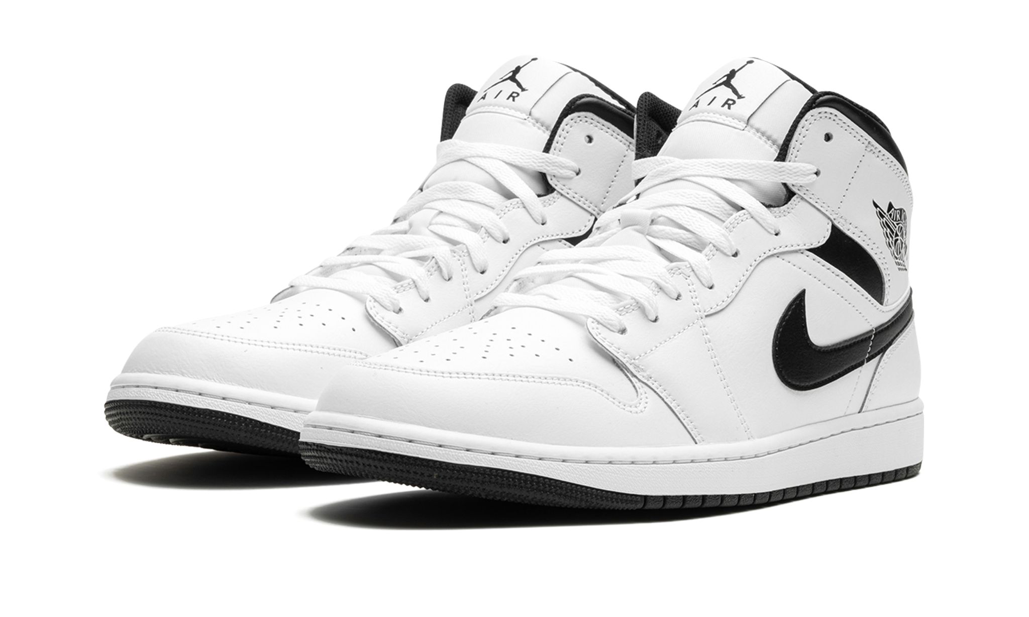 Air Jordan 1 Mid Reverse Panda / White Black