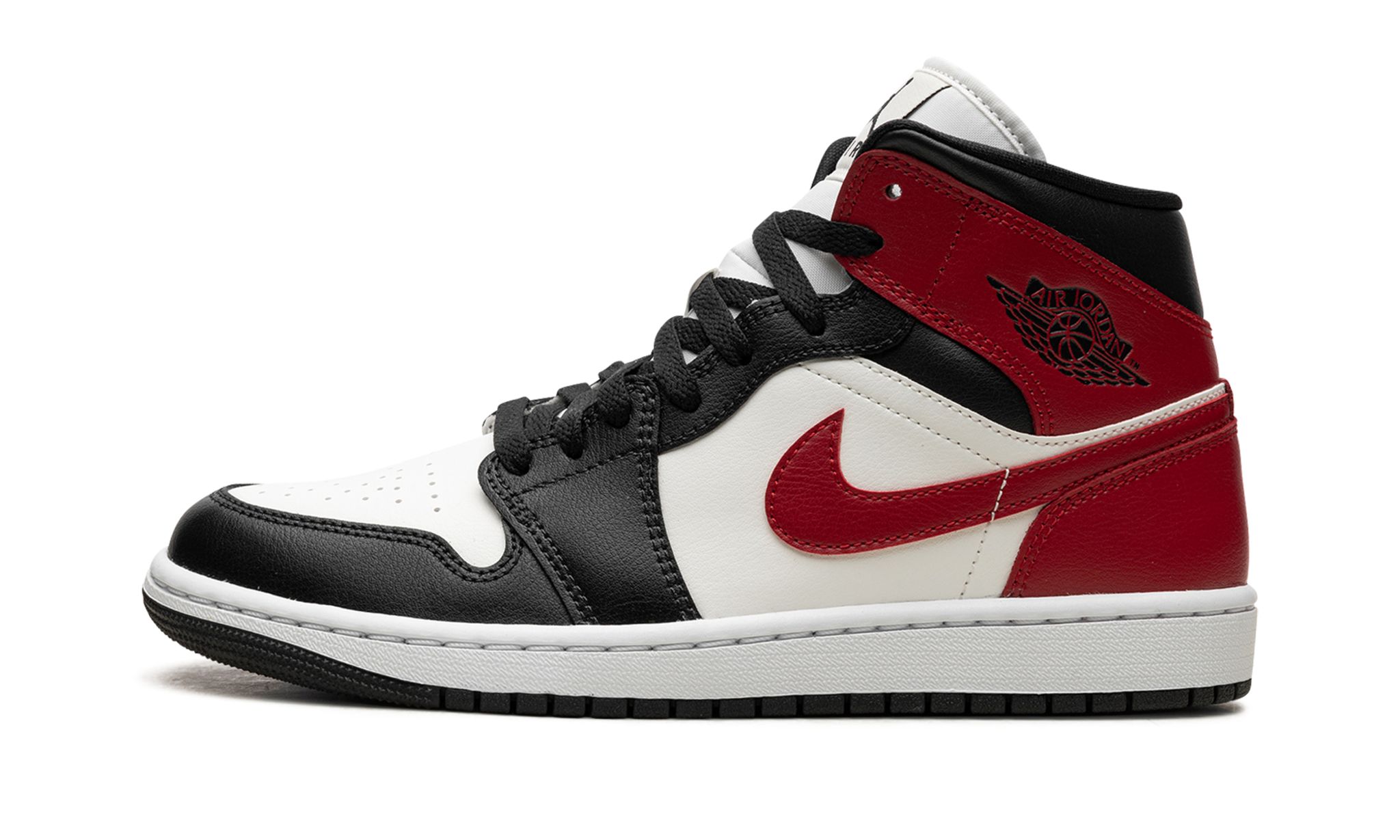 Wmns Air Jordan 1 Mid 'Black Toe'