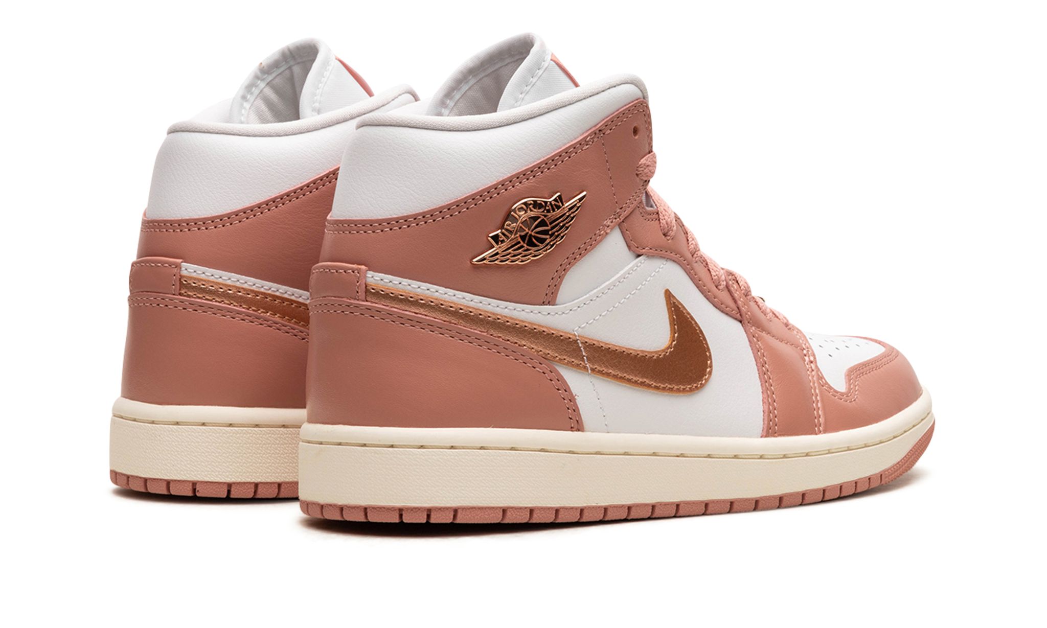 Air Jordan 1 Mid Wmns Red Stardust