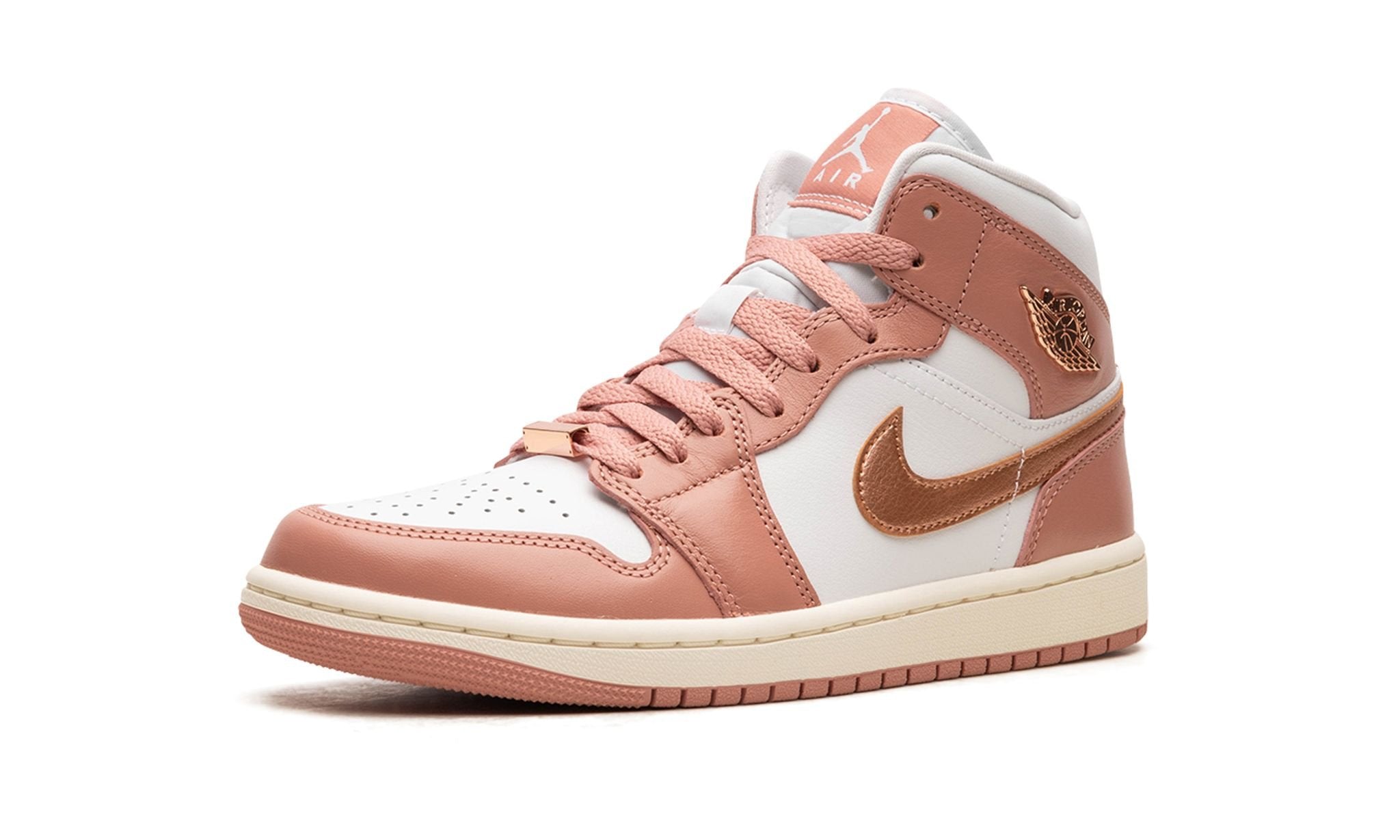 Air Jordan 1 Mid Wmns Red Stardust