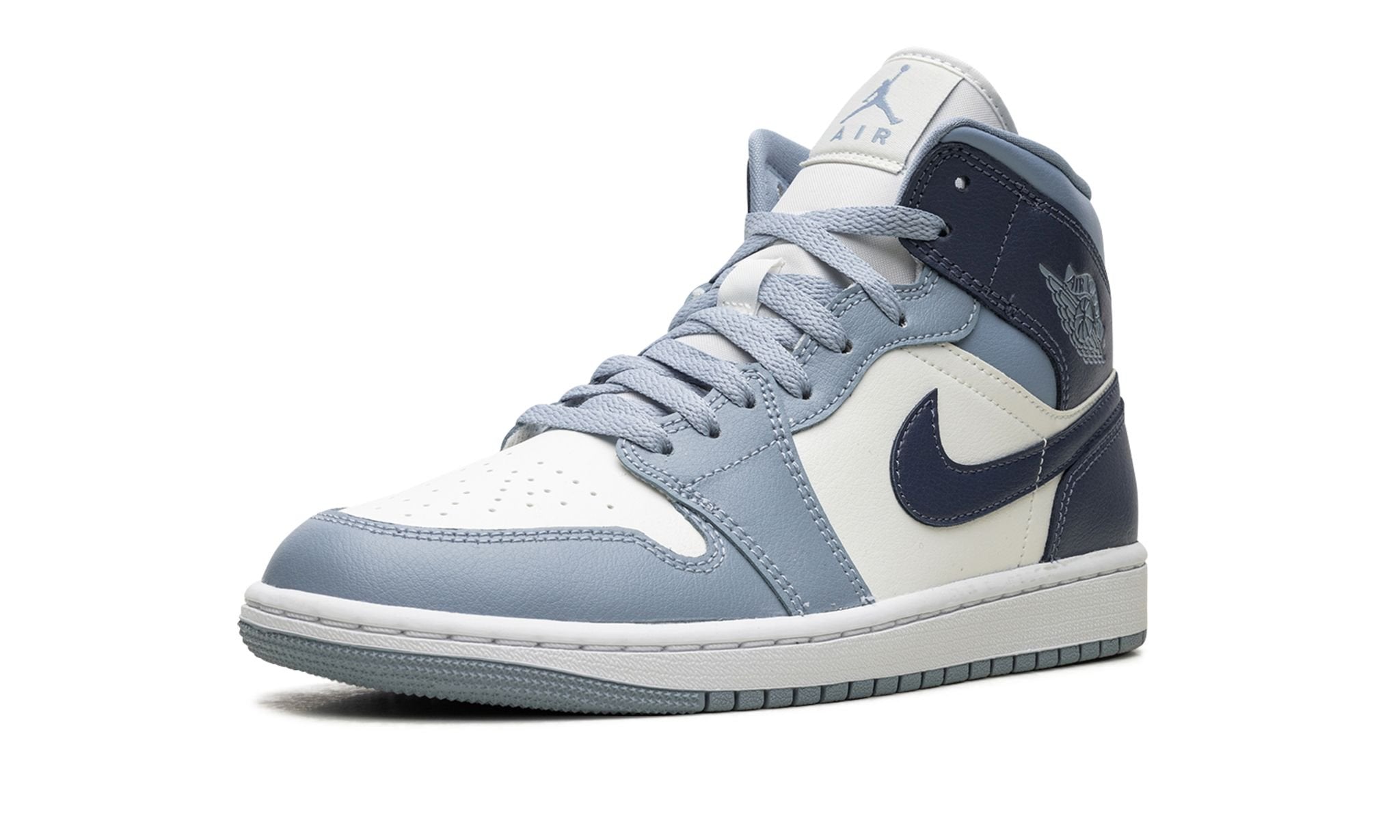Wmns Air Jordan 1 Mid 'Two Tone Blue'
