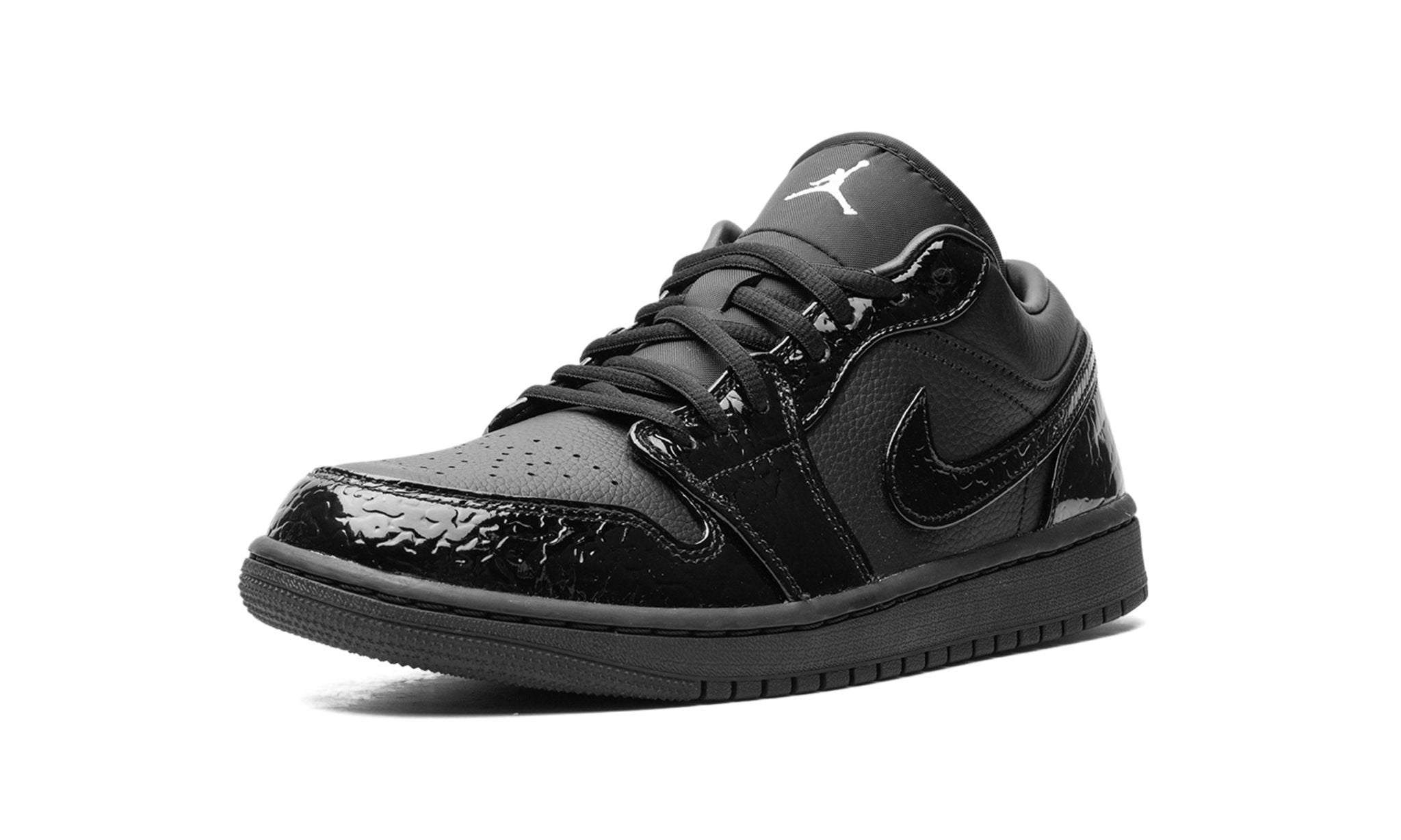 Wmns Air Jordan 1 Low SE 'Black Croc'