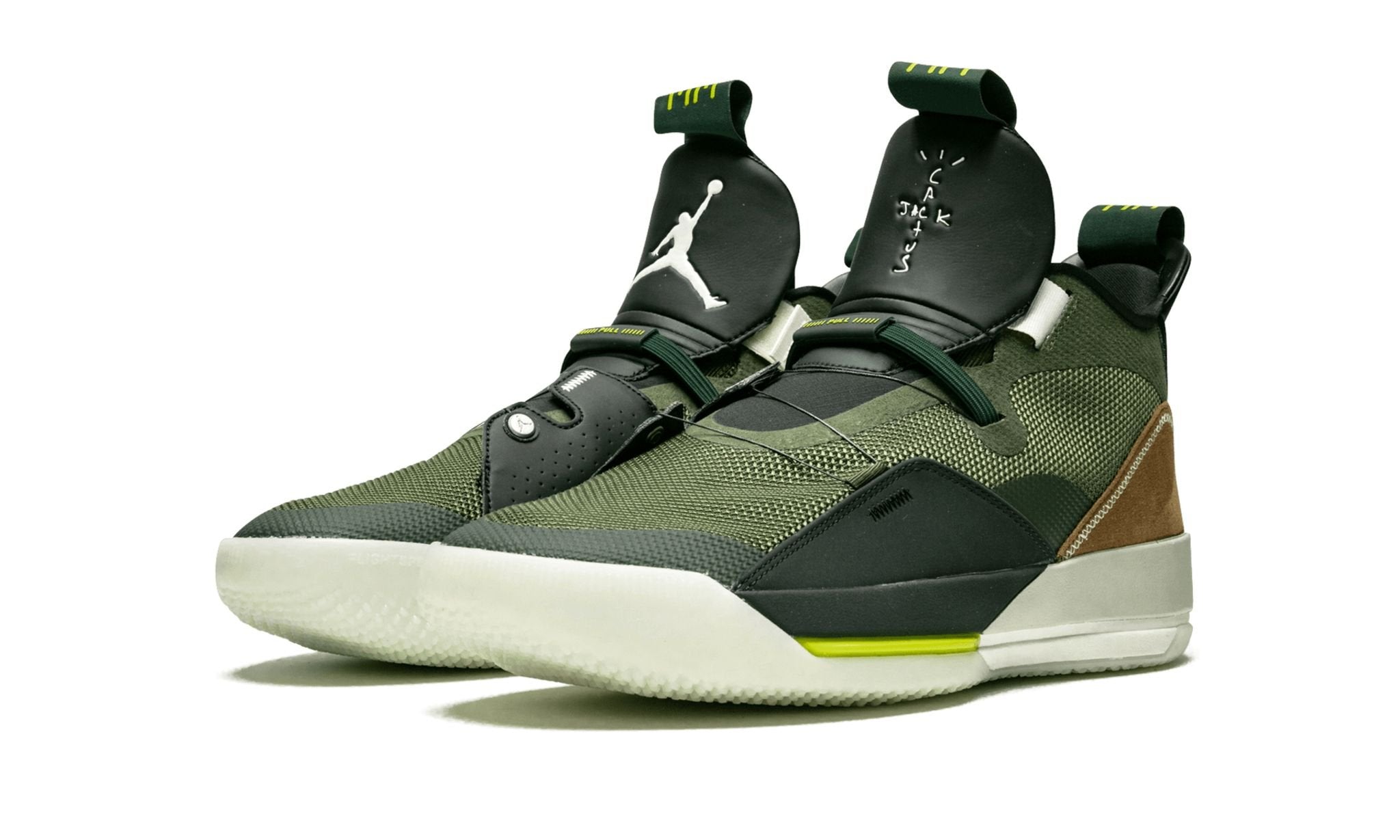 Travis Scott X Air Jordan 33 Nrg Army Olive