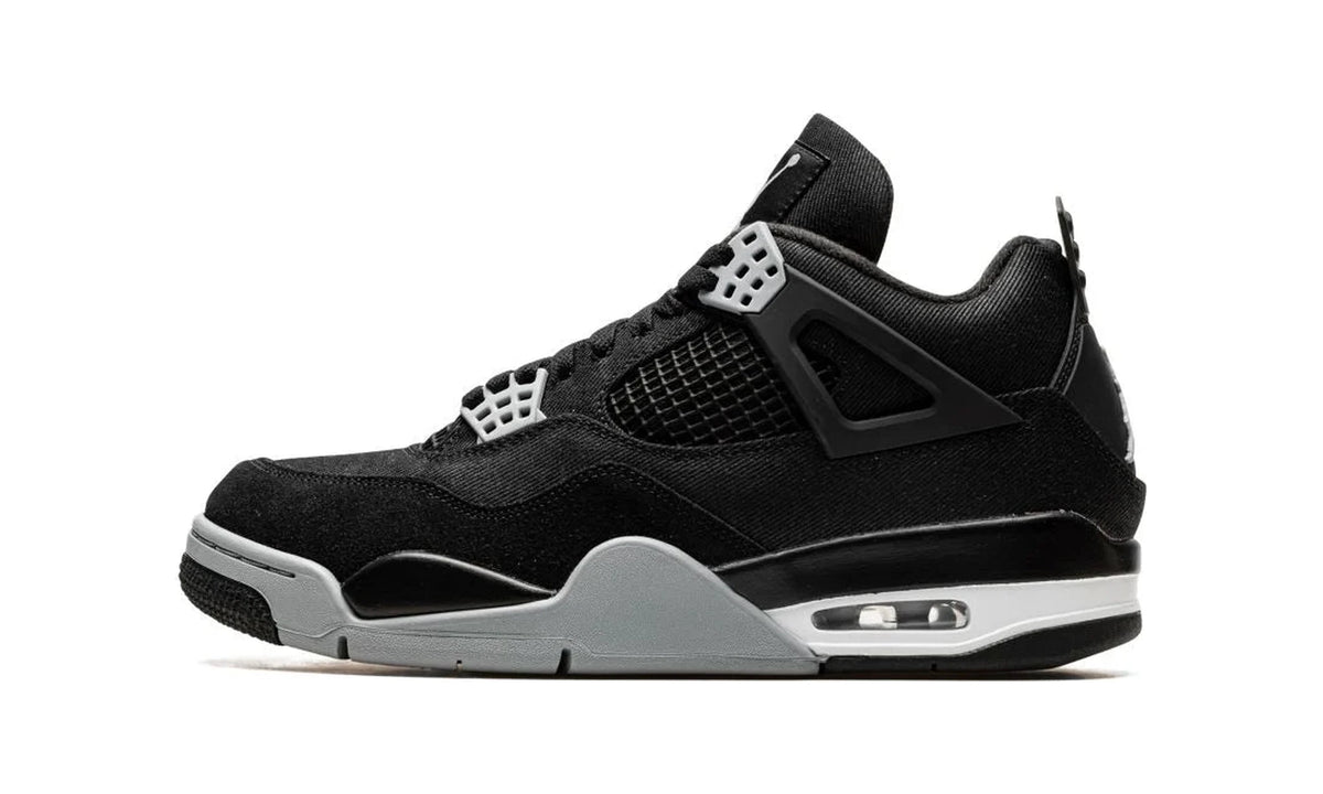 Air Jordan 4 Retro SE Black Canvas
