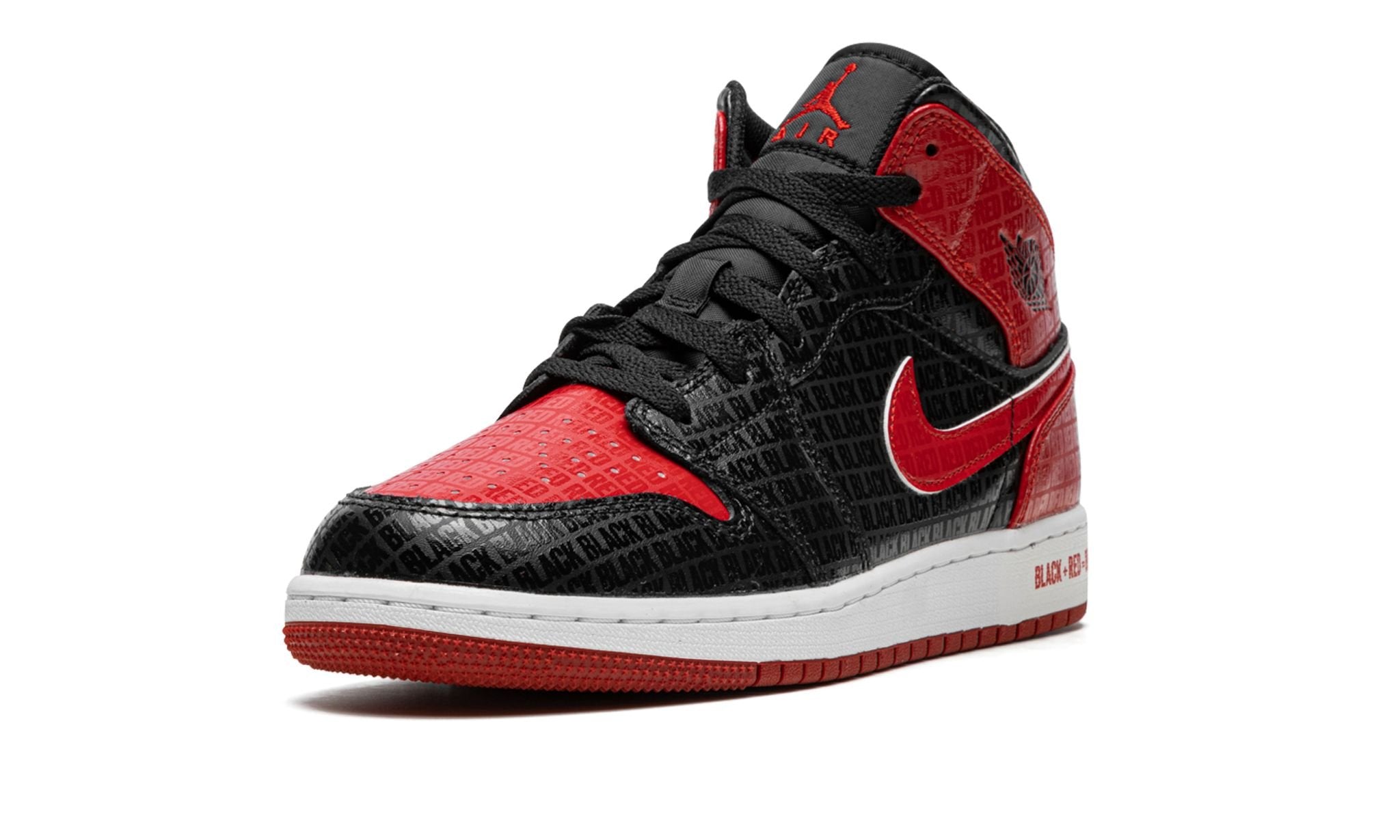 Air Jordan 1 Mid Bred Text (GS)