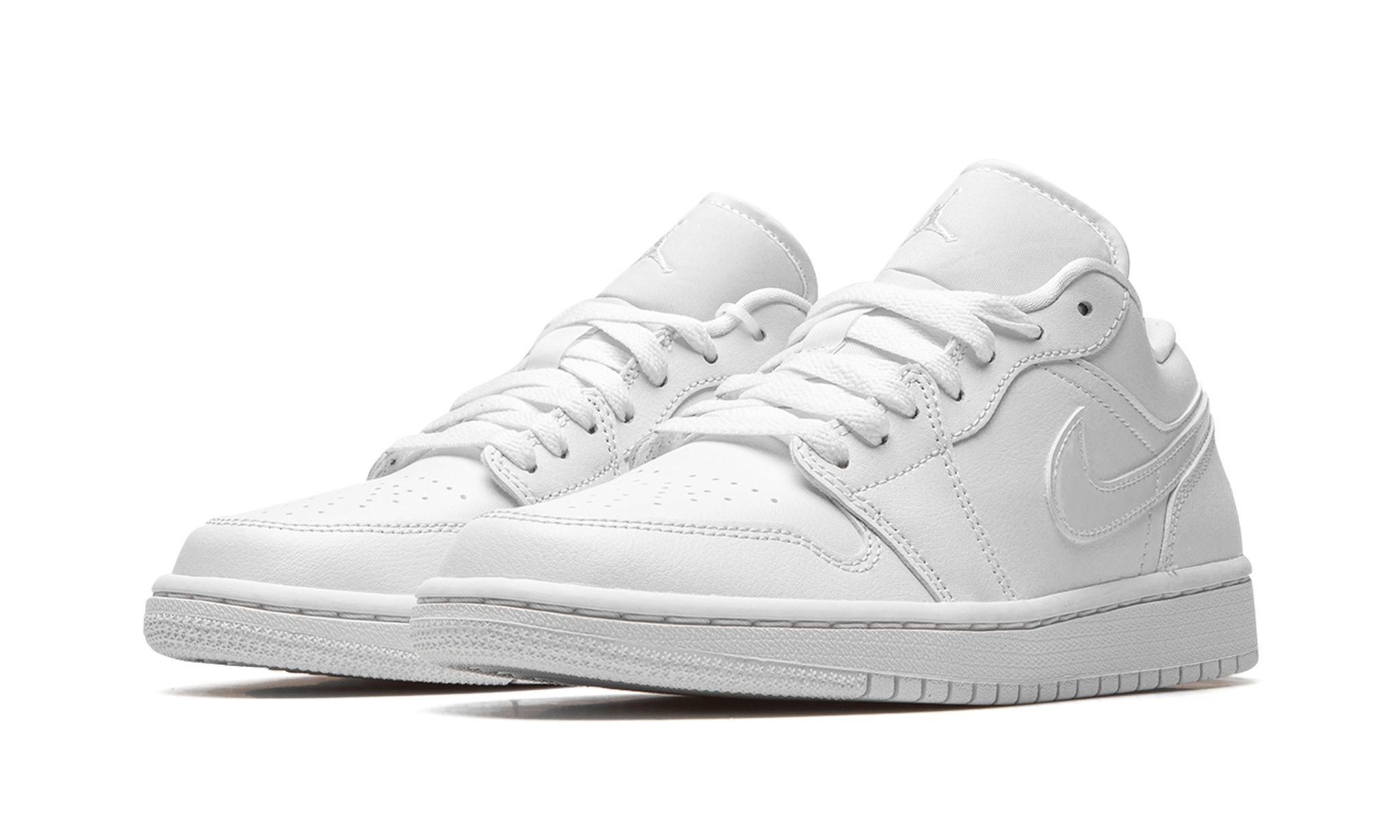 Wmns Air Jordan 1 Low Triple White
