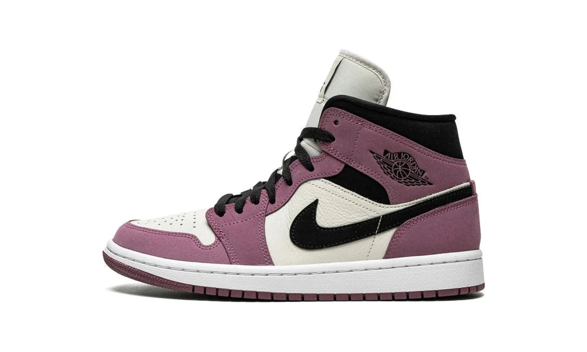 Wmns Air Jordan 1 Mid SE Mulberry/Berry Pink