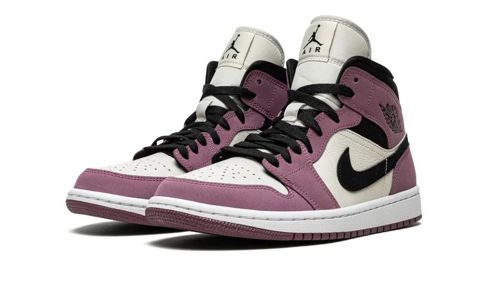 Wmns Air Jordan 1 Mid SE Mulberry/Berry Pink