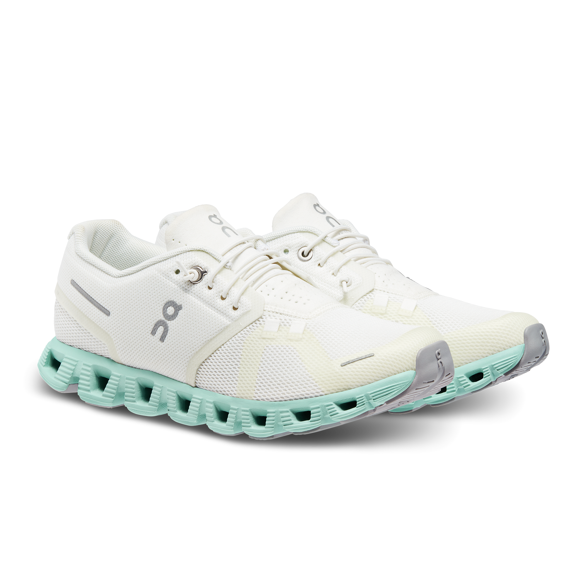 ON Wmns Cloud 5 'Undyed White Creek'