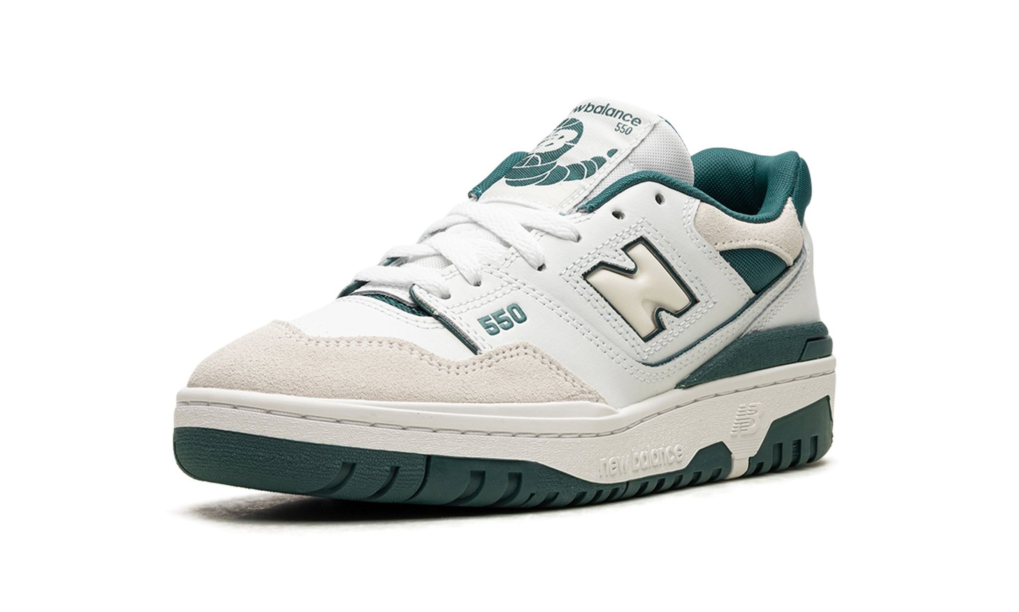 550 Big Kid 'White Vintage Teal'