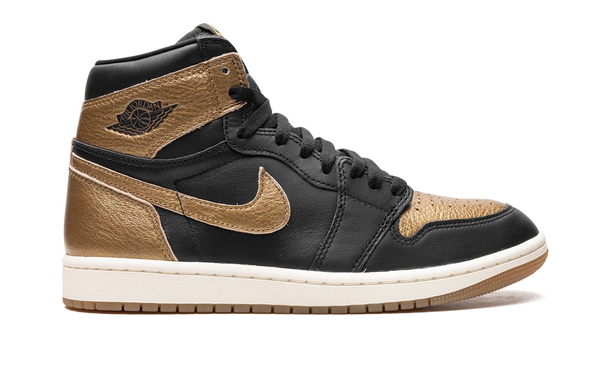 Air Jordan 1 Retro High OG 'Black Gold'