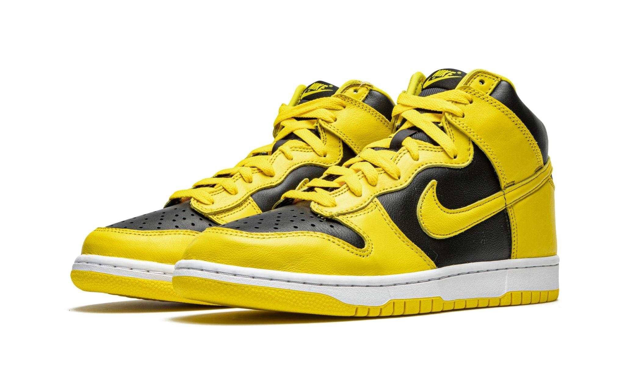 Dunk High Black Varsity Maize