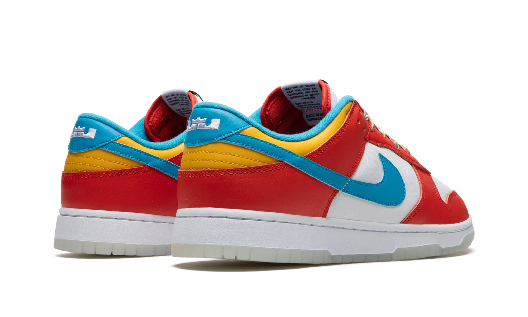 Lebron James X Dunk Low Fruity Pebbles