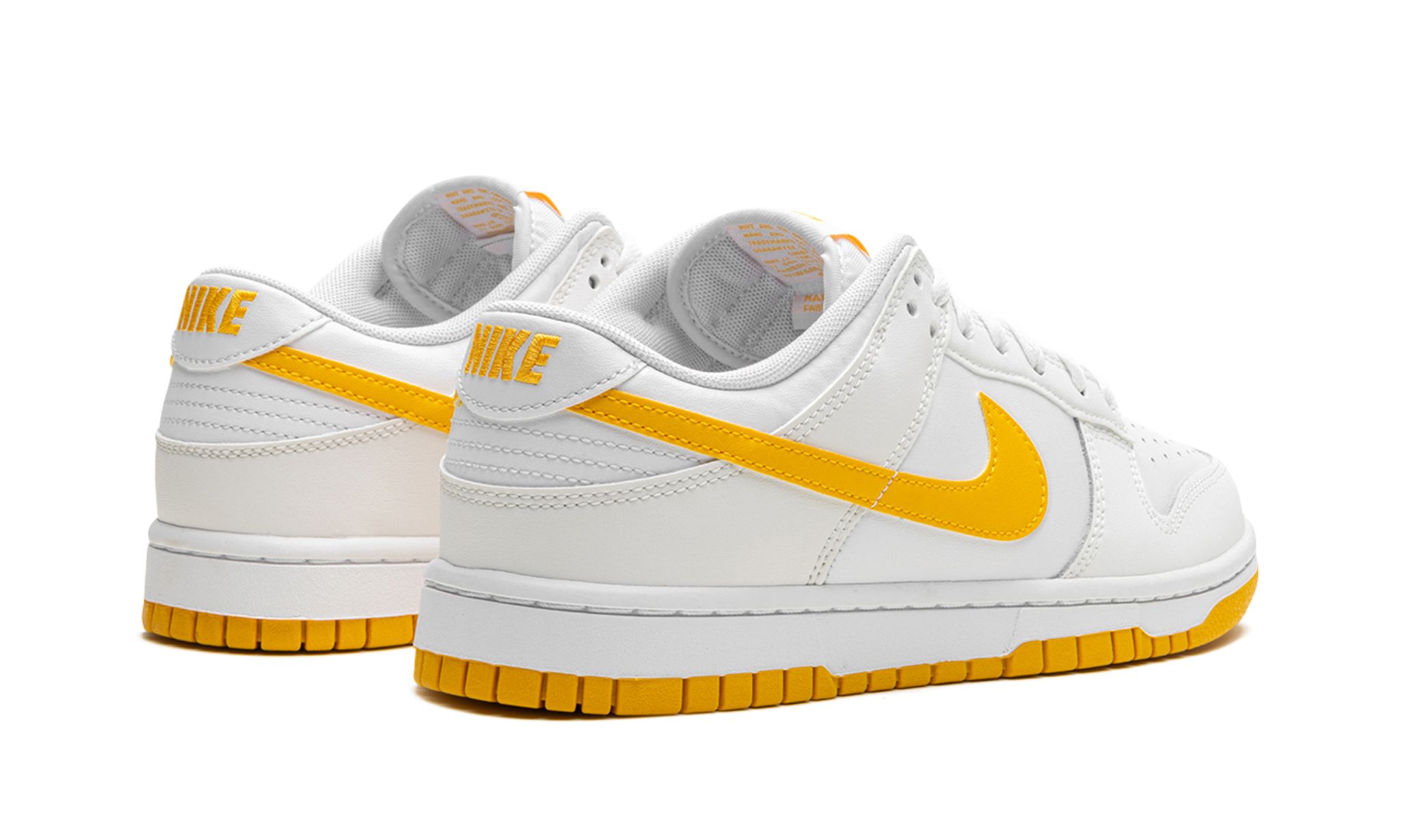 Dunk Low 'White University Gold'