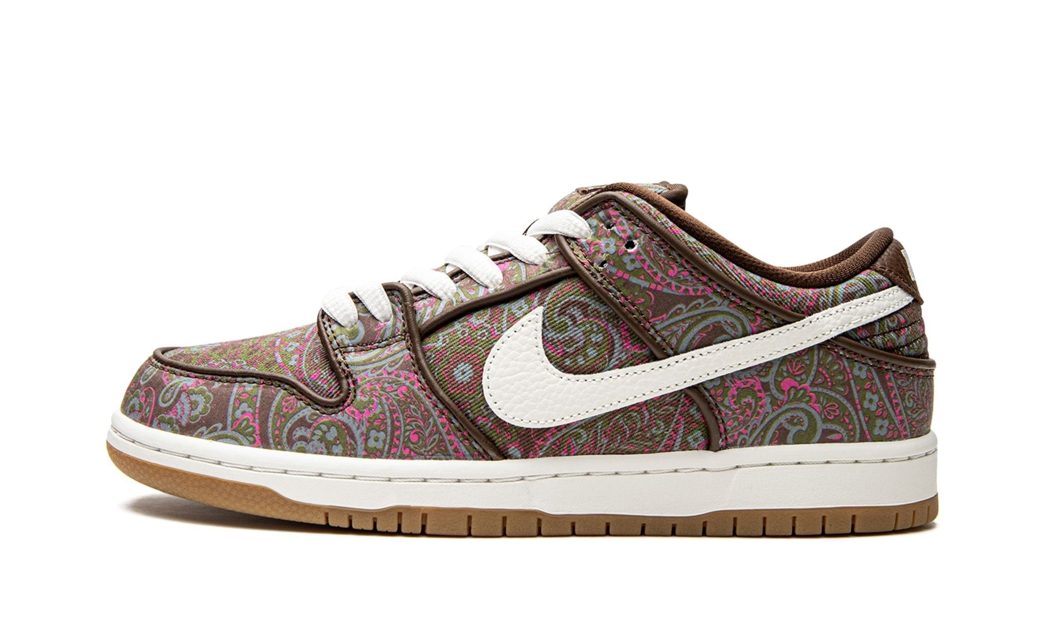 SB Dunk Low Pro Premium Paisley Brown