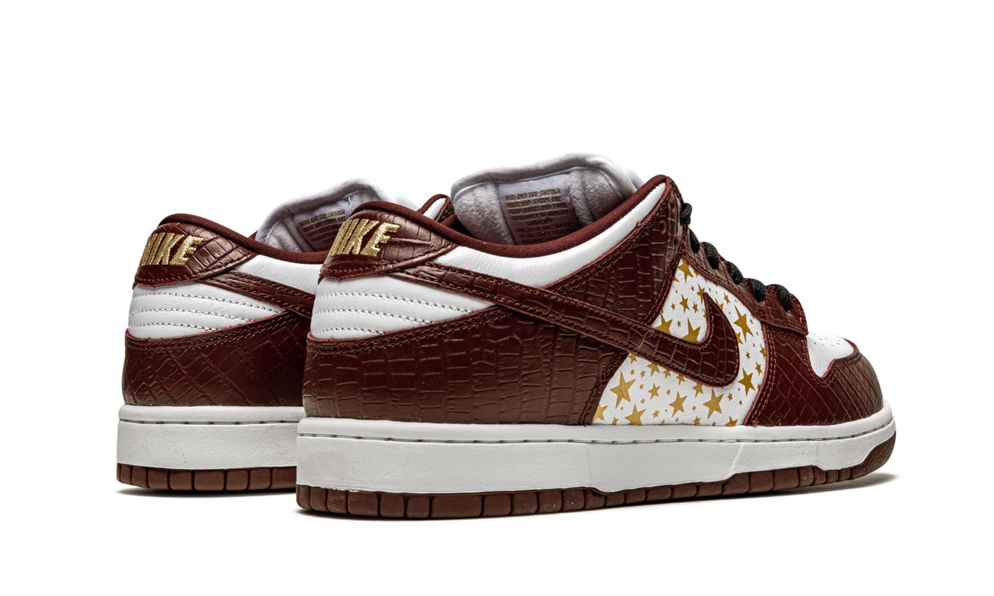 Supreme X SB Dunk Low OG QS Barkroot Brown