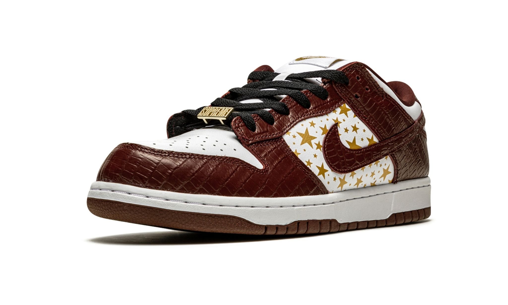 Supreme X SB Dunk Low OG QS Barkroot Brown