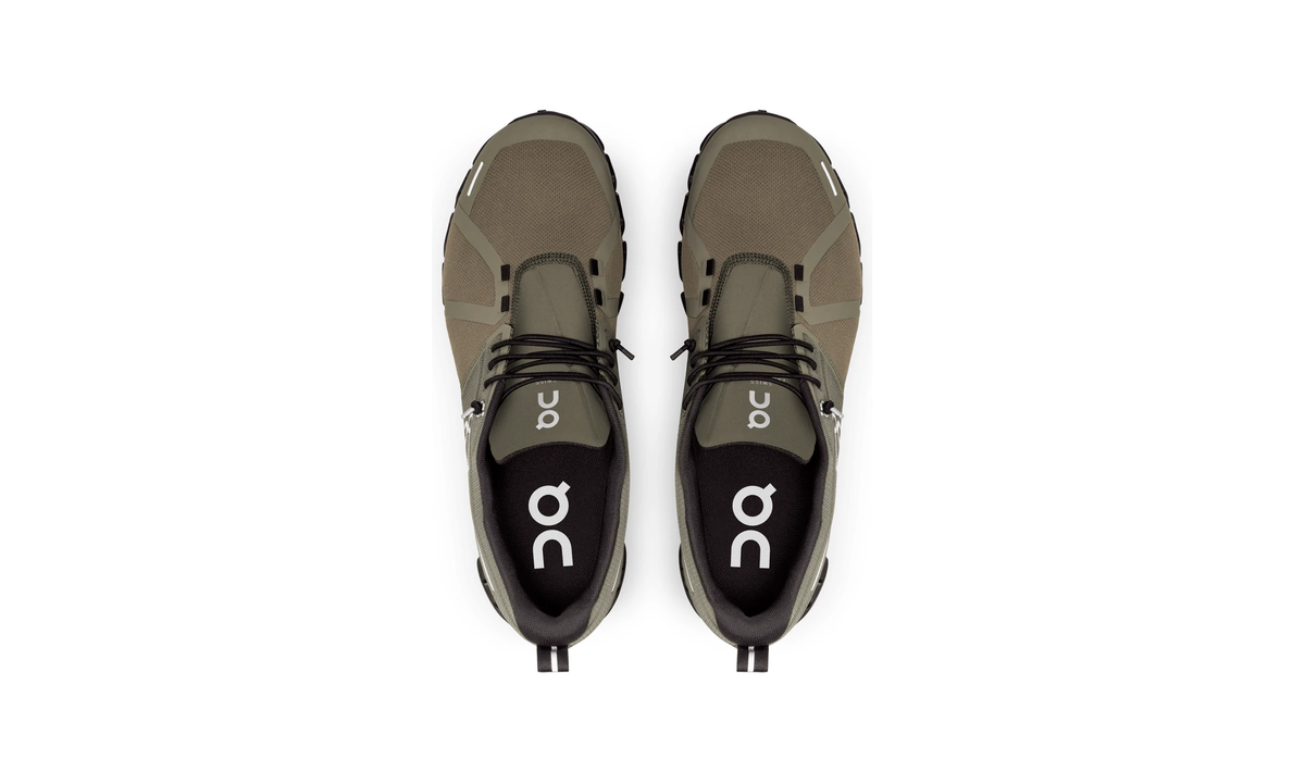 ON Cloud 5 Waterproof 'Olive Black' - Guerdon Kicks -