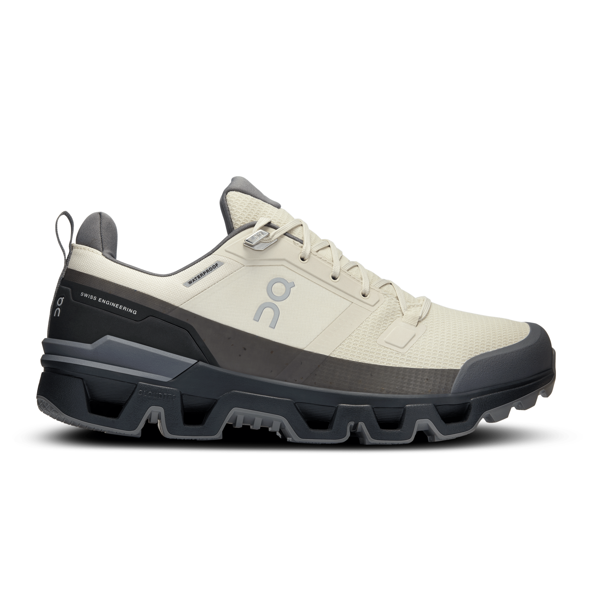 ON Cloudwander Waterproof 'Sand Black' - Guerdon Kicks -