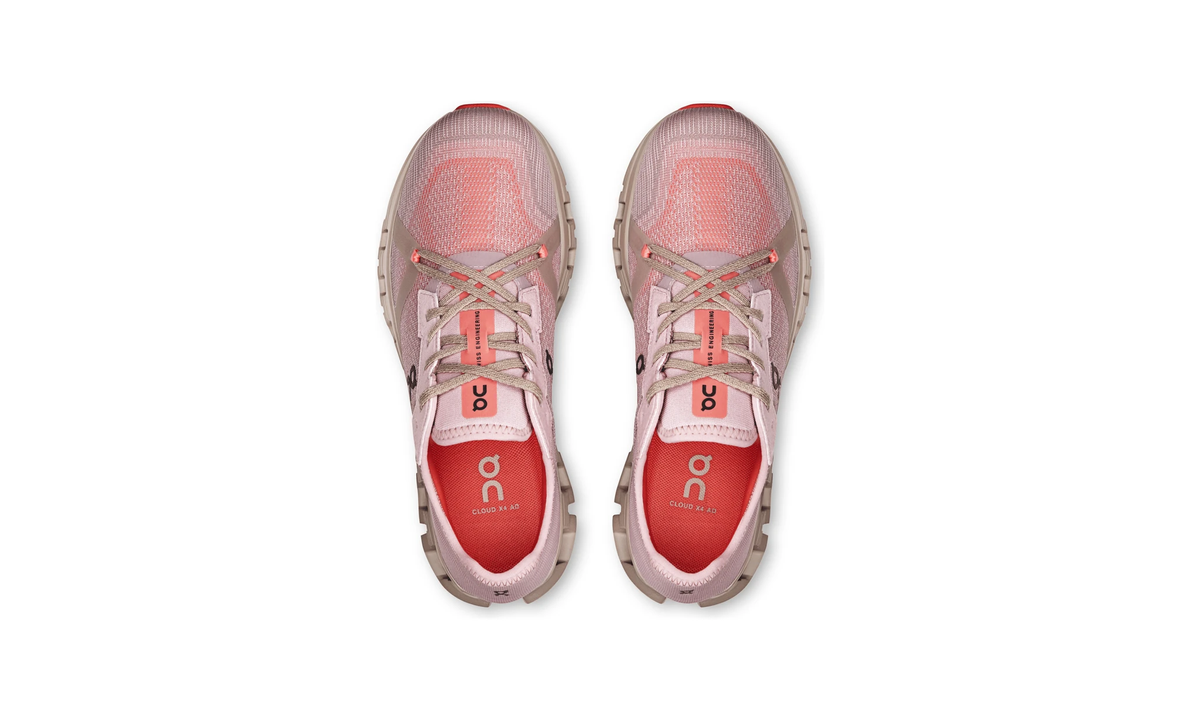 On Running Cloud X 4 AD Mauve Salmon (Women's) - Guerdon Kicks -