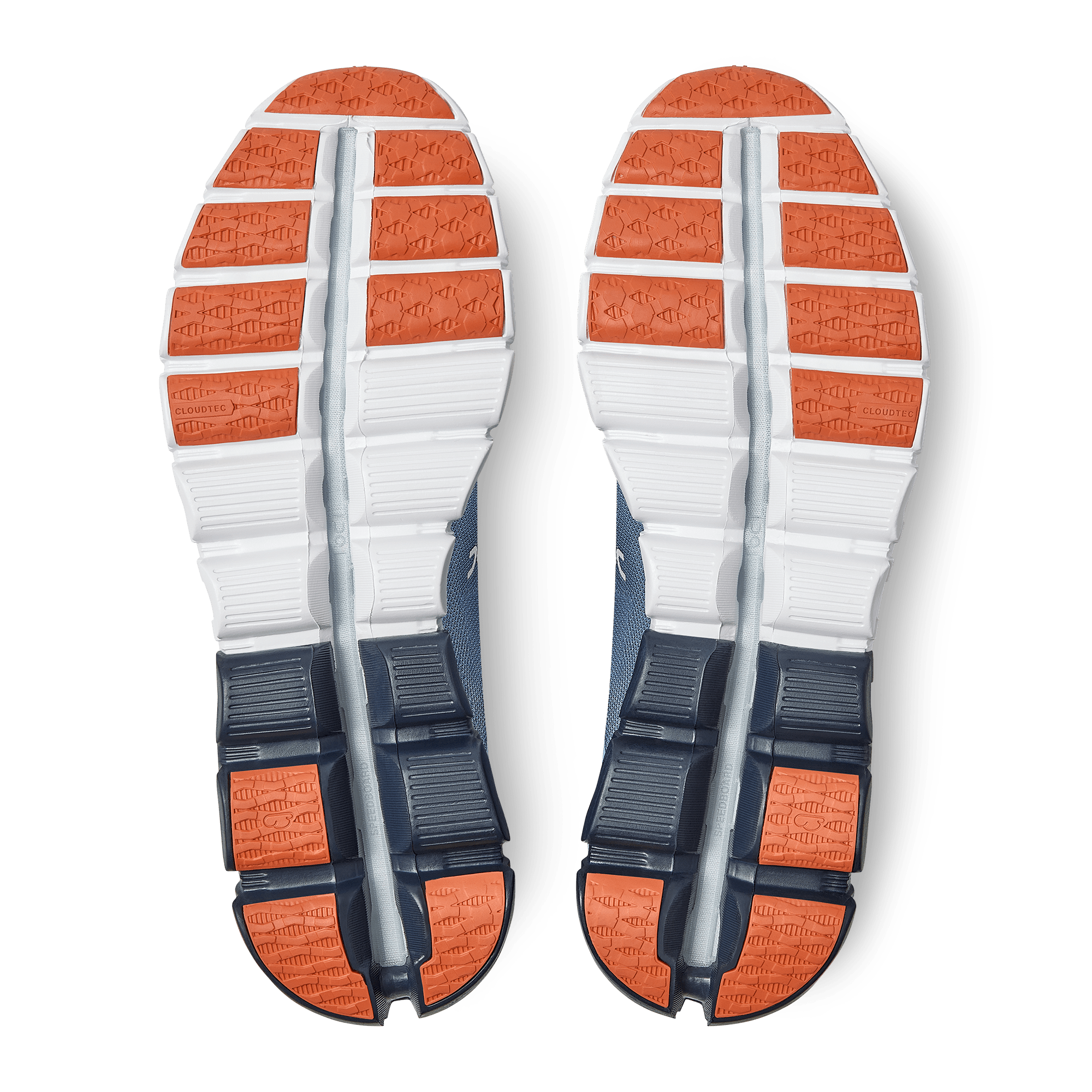 On Running Cloudflow 3.0 Lake Blue Flare Orange - Guerdon Kicks -