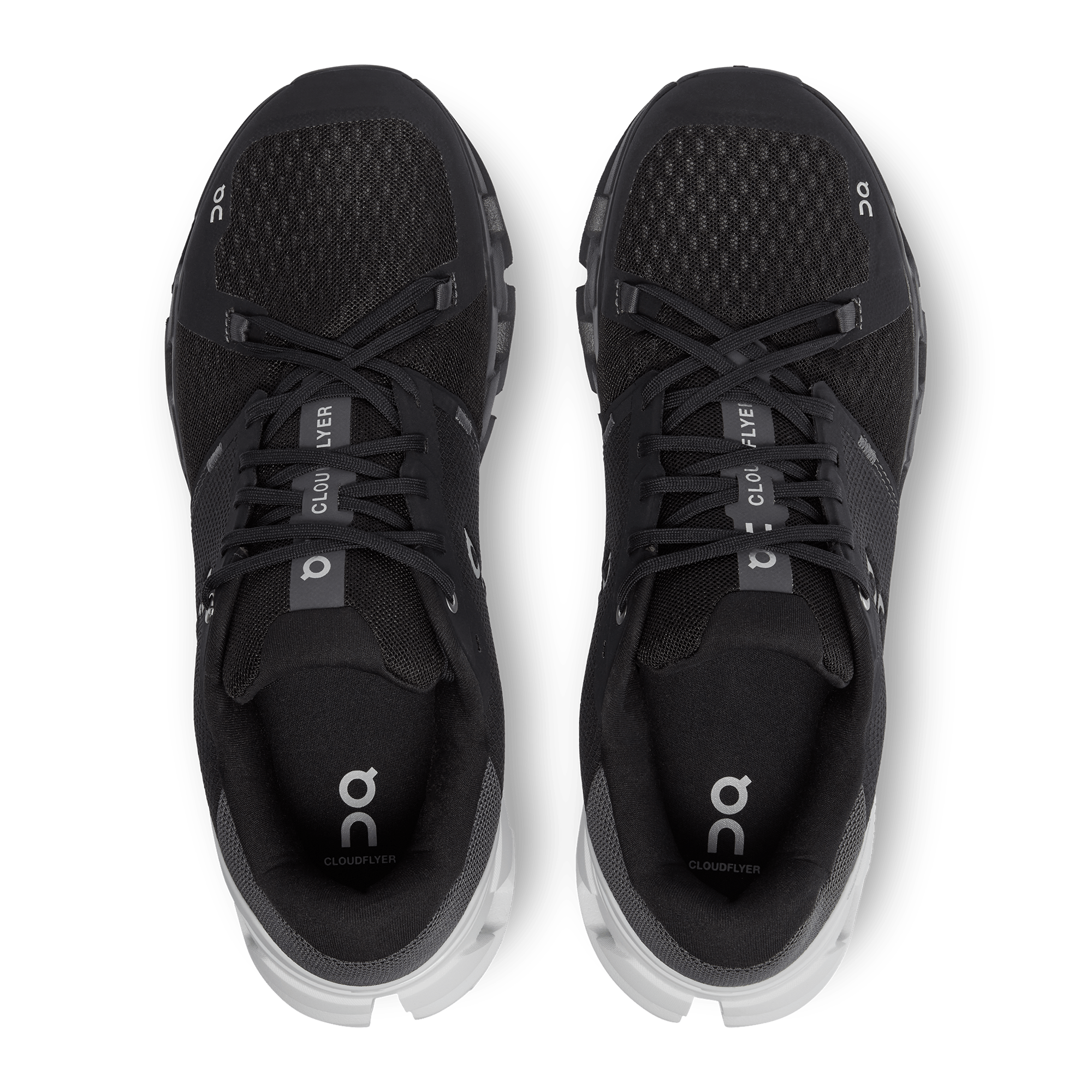 On Running Cloudflyer 4 Black White - Guerdon Kicks -
