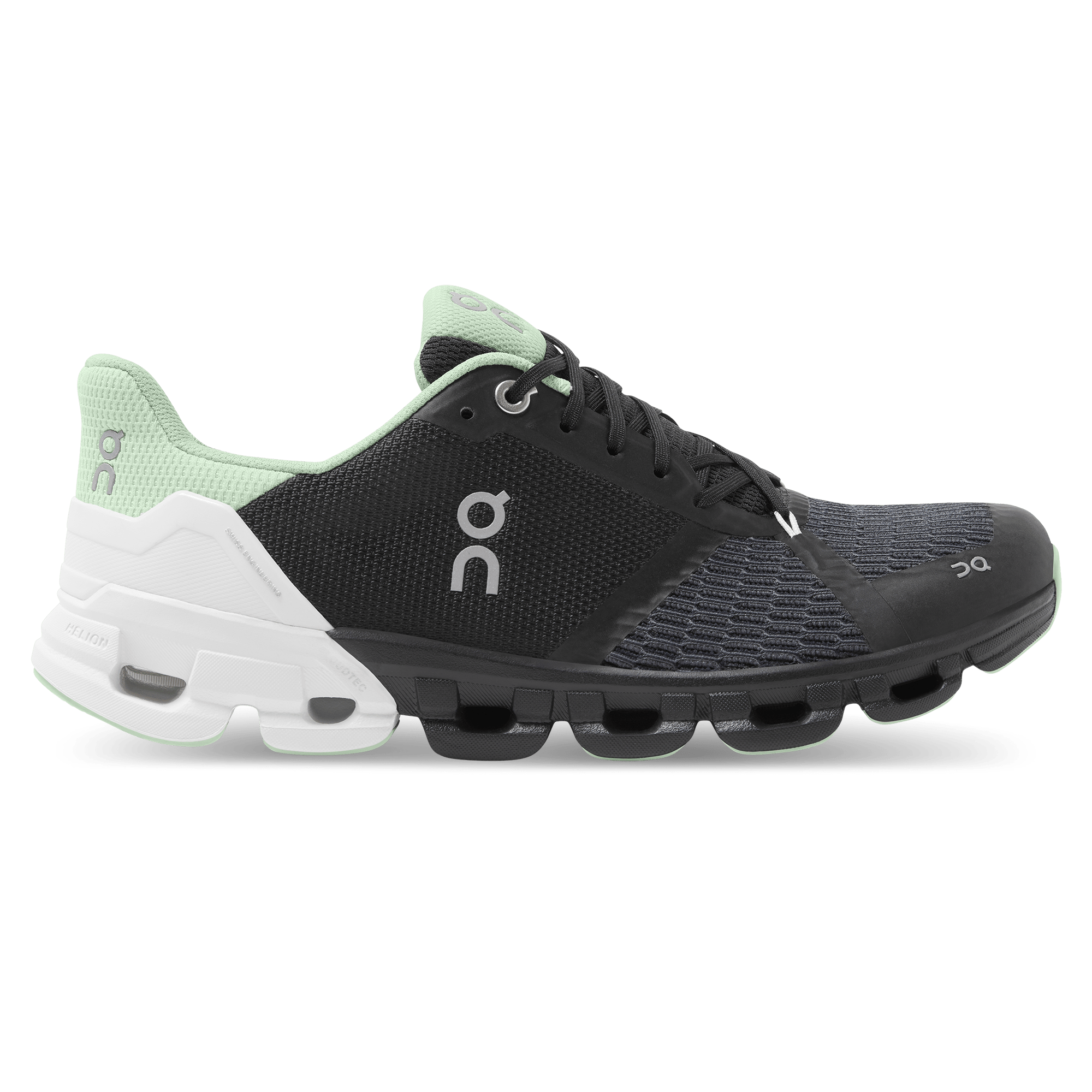 On Running Cloudflyer Black White (Women's) - Guerdon Kicks -