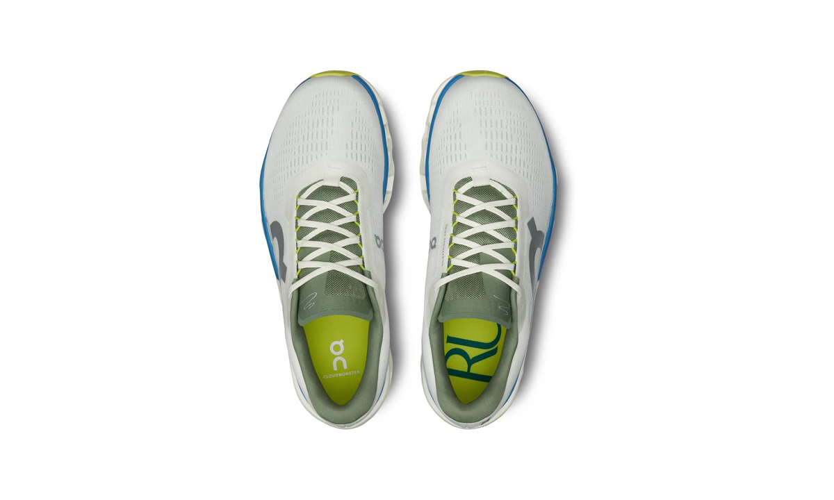 On Running Cloudmonster 2 Distance White Lapis - Guerdon Kicks -