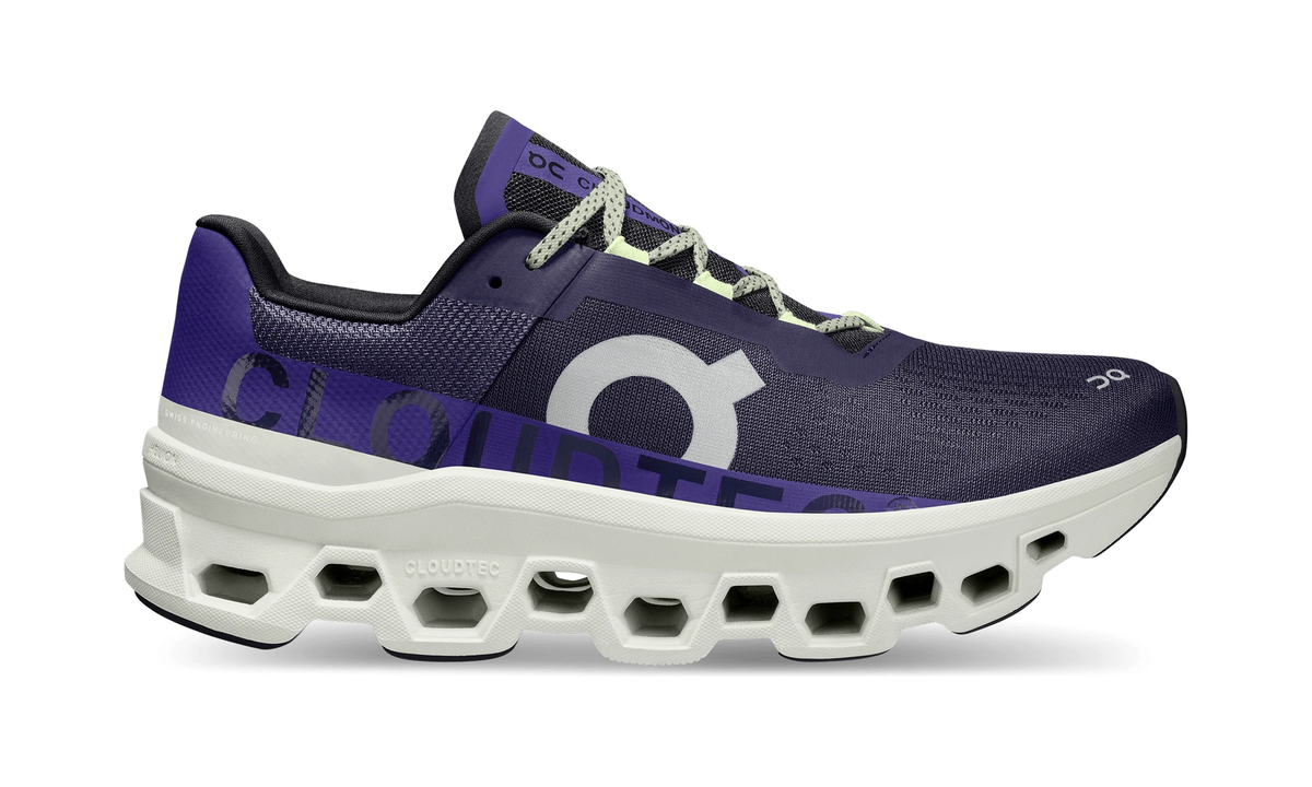 On Running Cloudmonster Acai Purple Yellow - Guerdon Kicks -