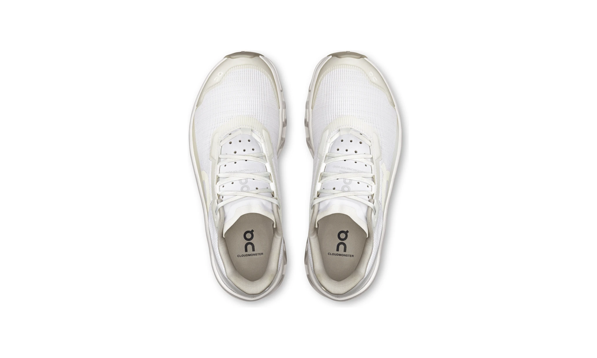 On Running Cloudmonster Void All White (Women's) - Guerdon Kicks -