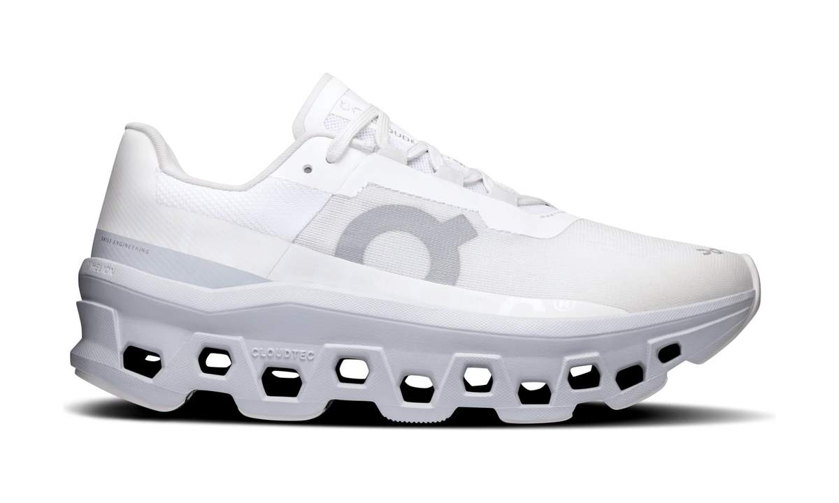 On Running Cloudmonster White Glacier (Women's) - Guerdon Kicks -
