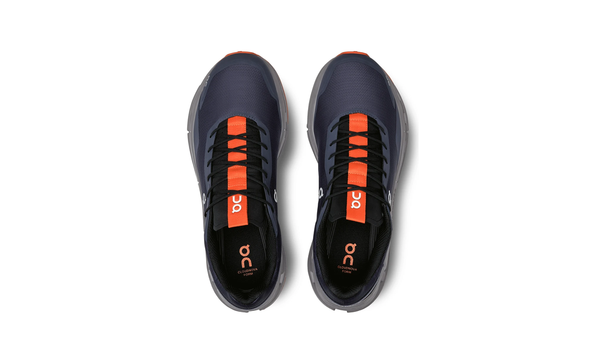 On Running Cloudnova Form Denim Red - Guerdon Kicks -