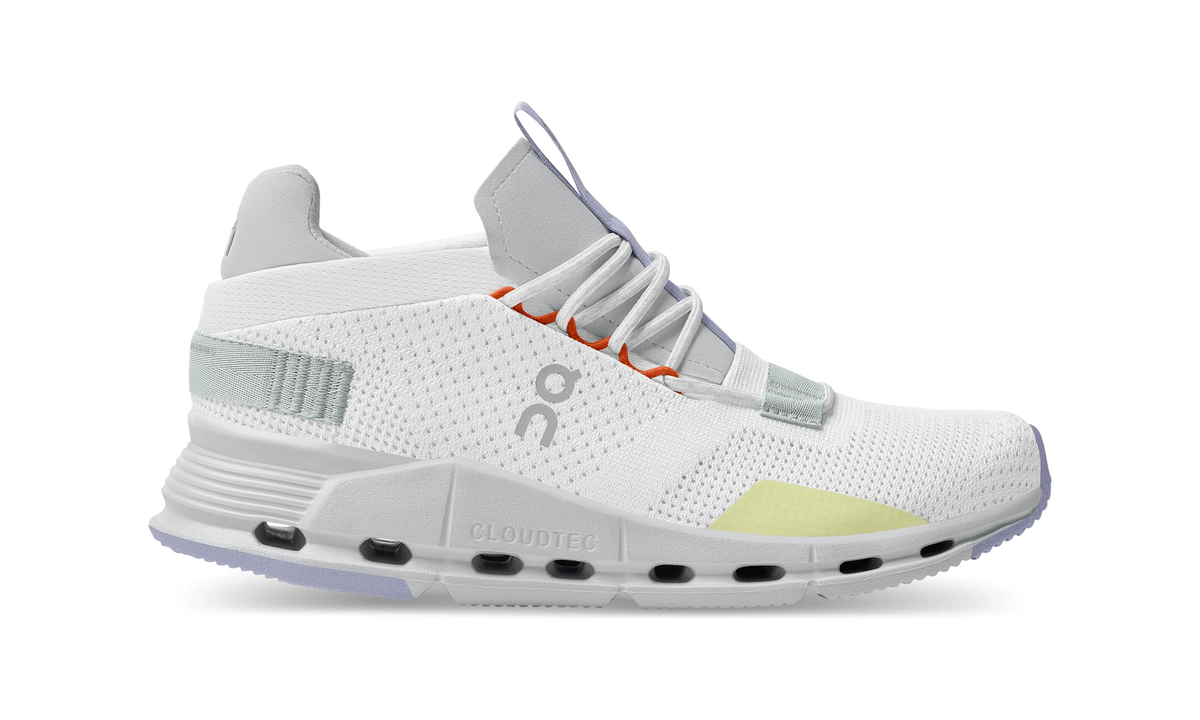 On Running Cloudnova White Glacier Grey Lavender (Women's) - Guerdon Kicks -