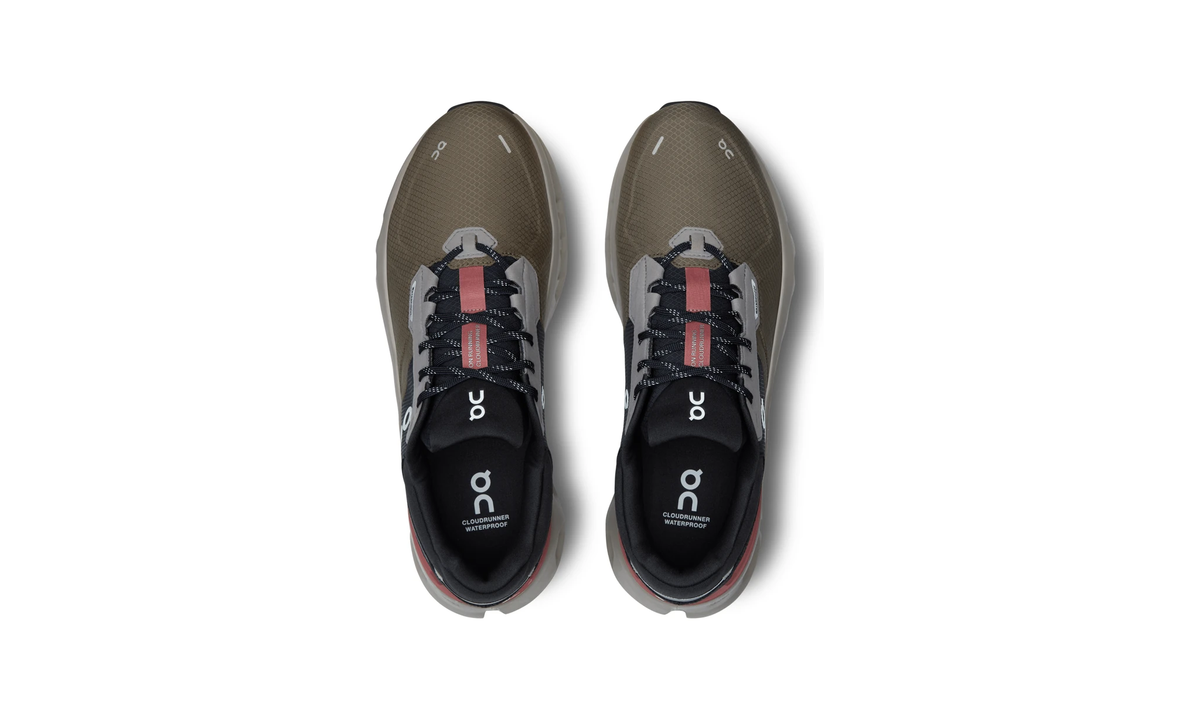 On Running Cloudrunner 2 Waterproof Olive Mahogany - Guerdon Kicks -