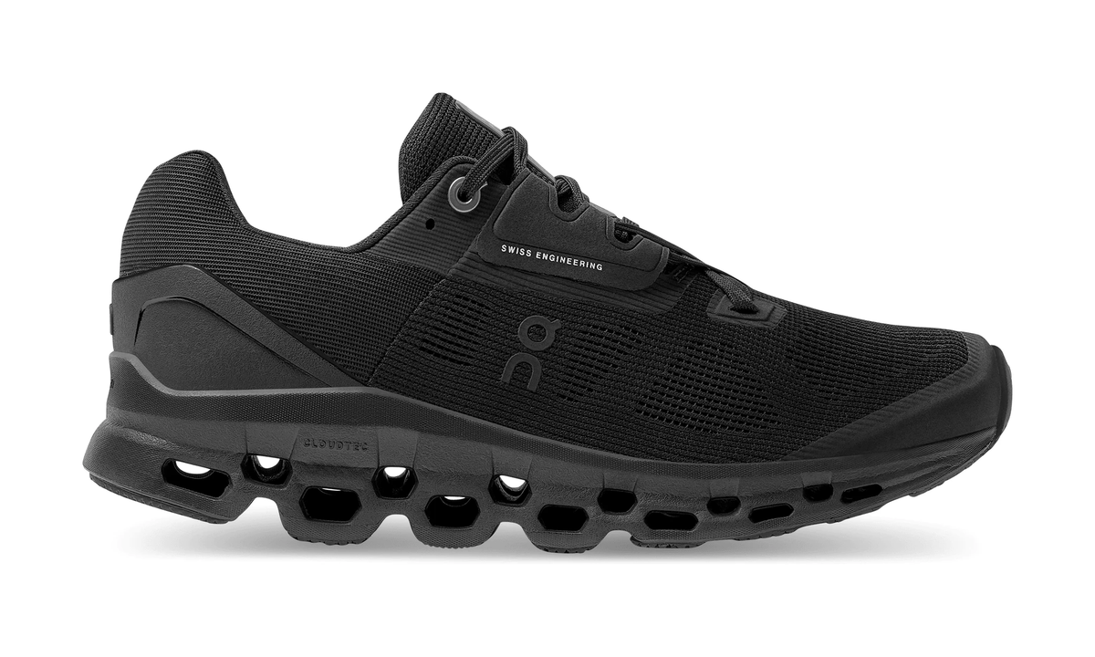 On Running Cloudstratus Black (Women's) - Guerdon Kicks -