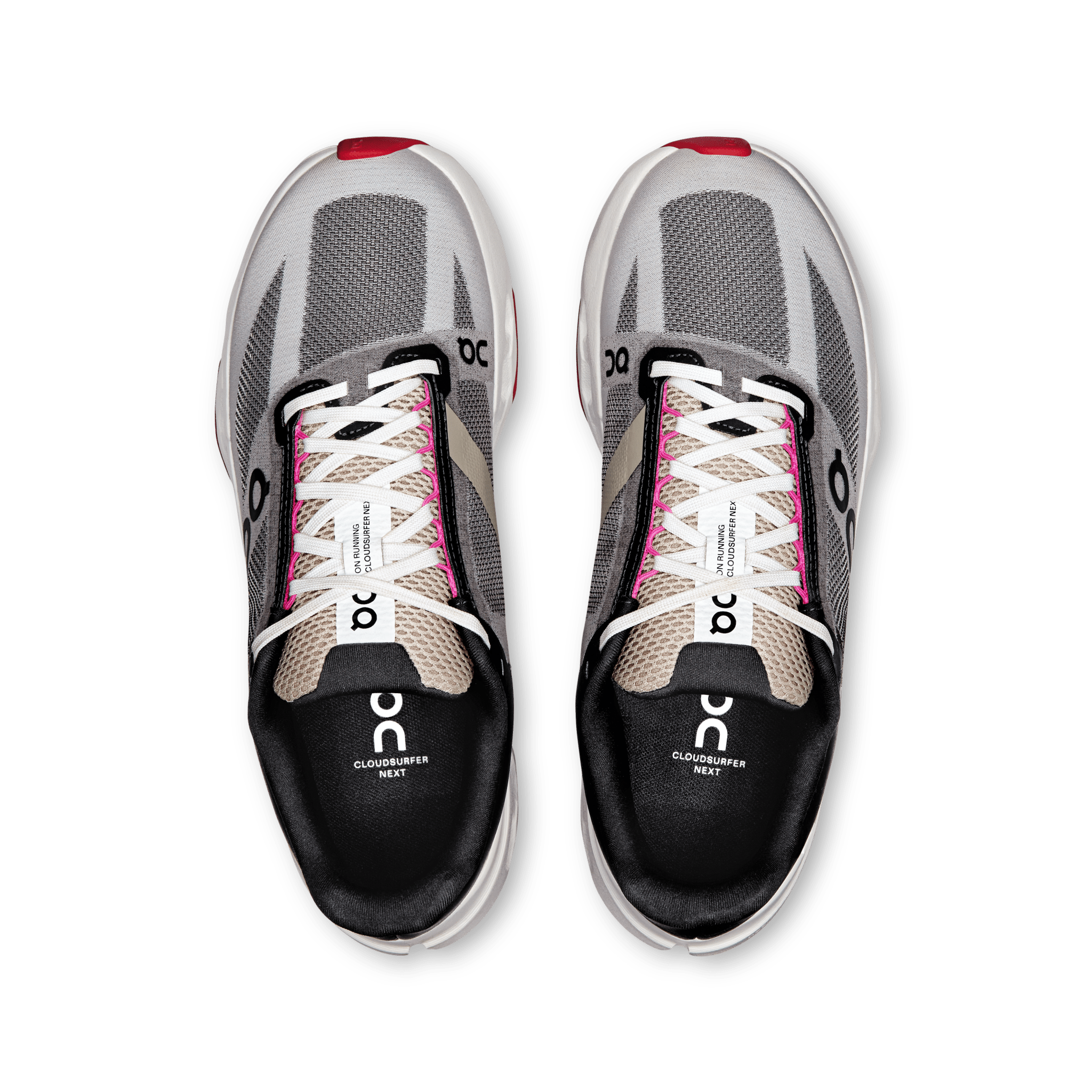 On Running Cloudsurfer Next Black White Pink (Women's) - Guerdon Kicks -