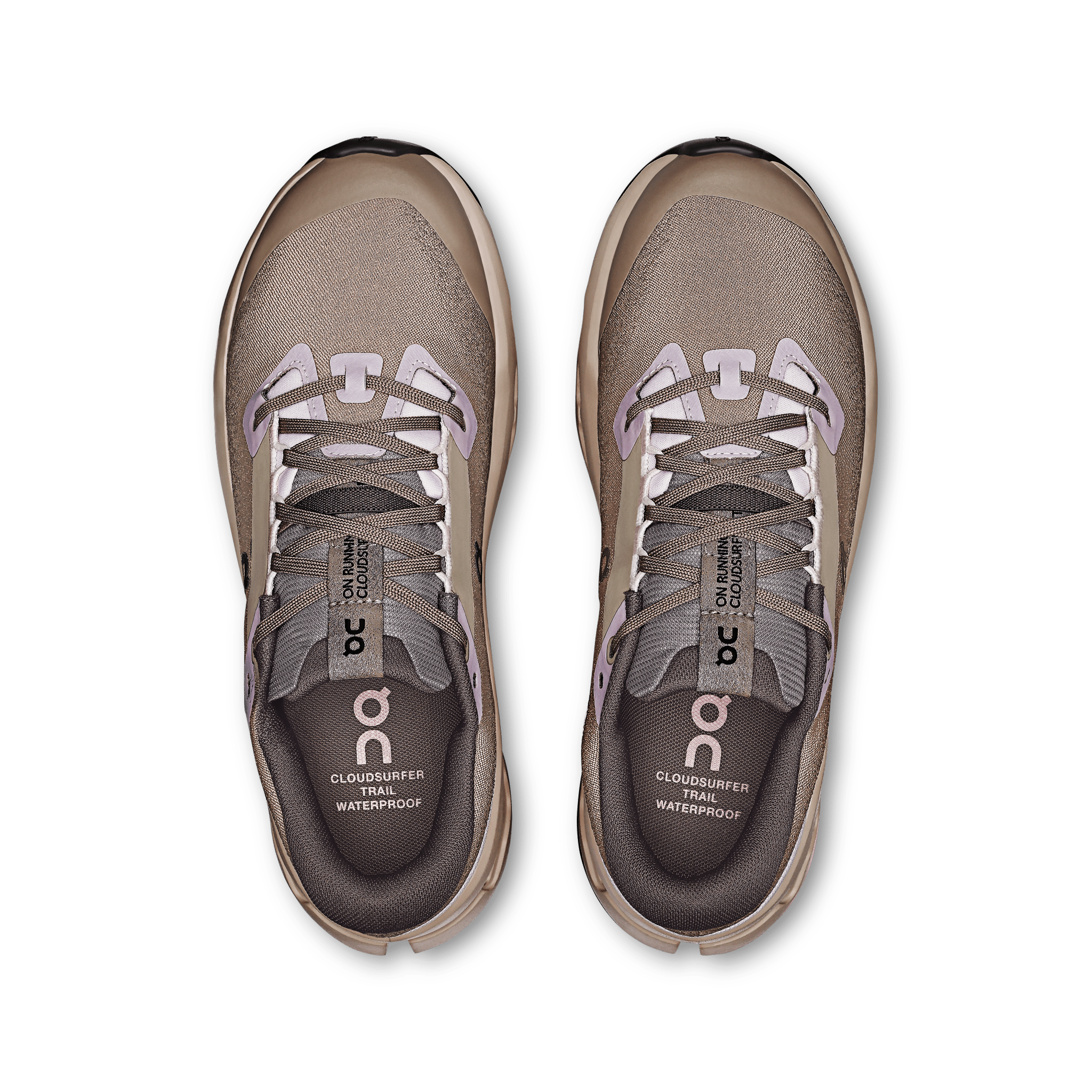 On Running Cloudsurfer Trail 2 Waterproof Cinder Desert (Women's) - Guerdon Kicks -
