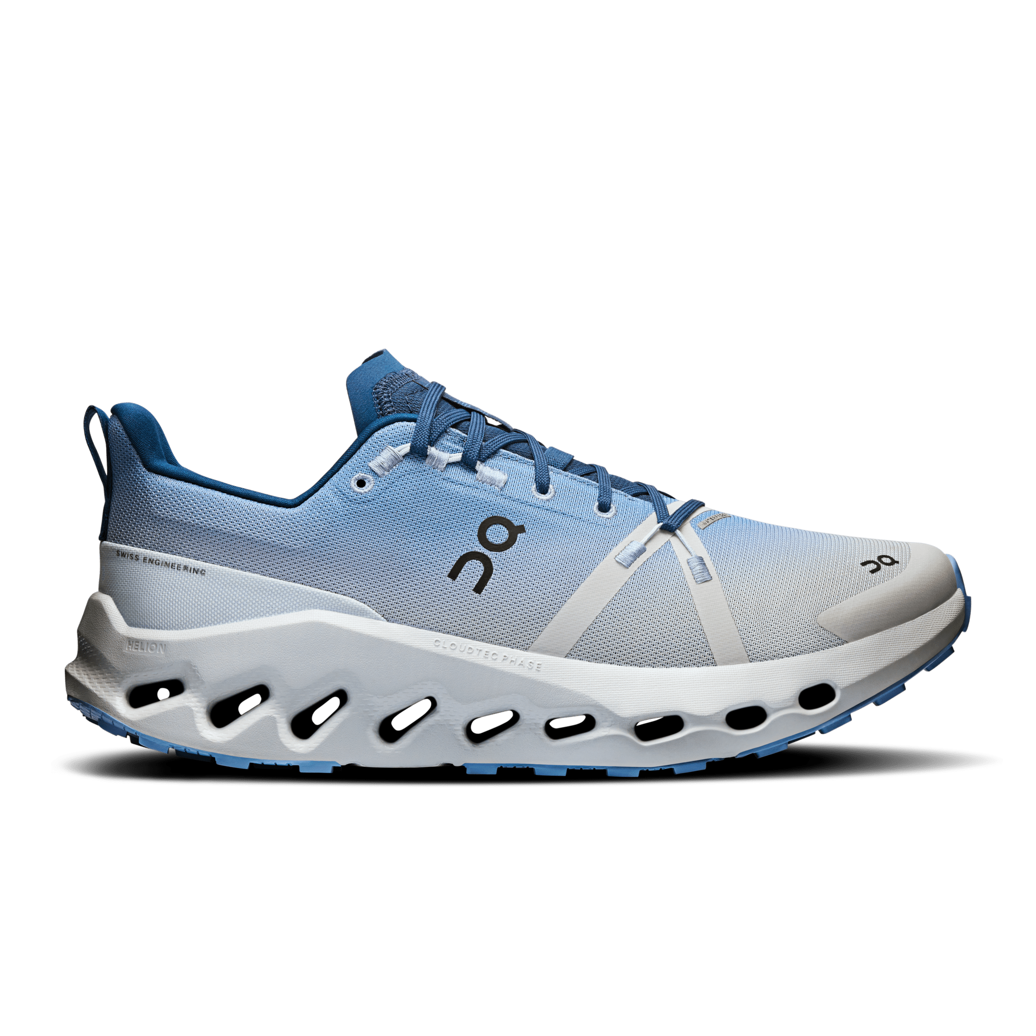 On Running Cloudsurfer Trail Waterproof Chambray Glacier - Guerdon Kicks -