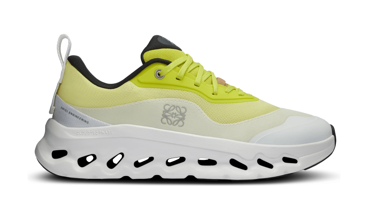 On Running Cloudtilt 2 LOEWE Neon Yellow White (Women's) - Guerdon Kicks -