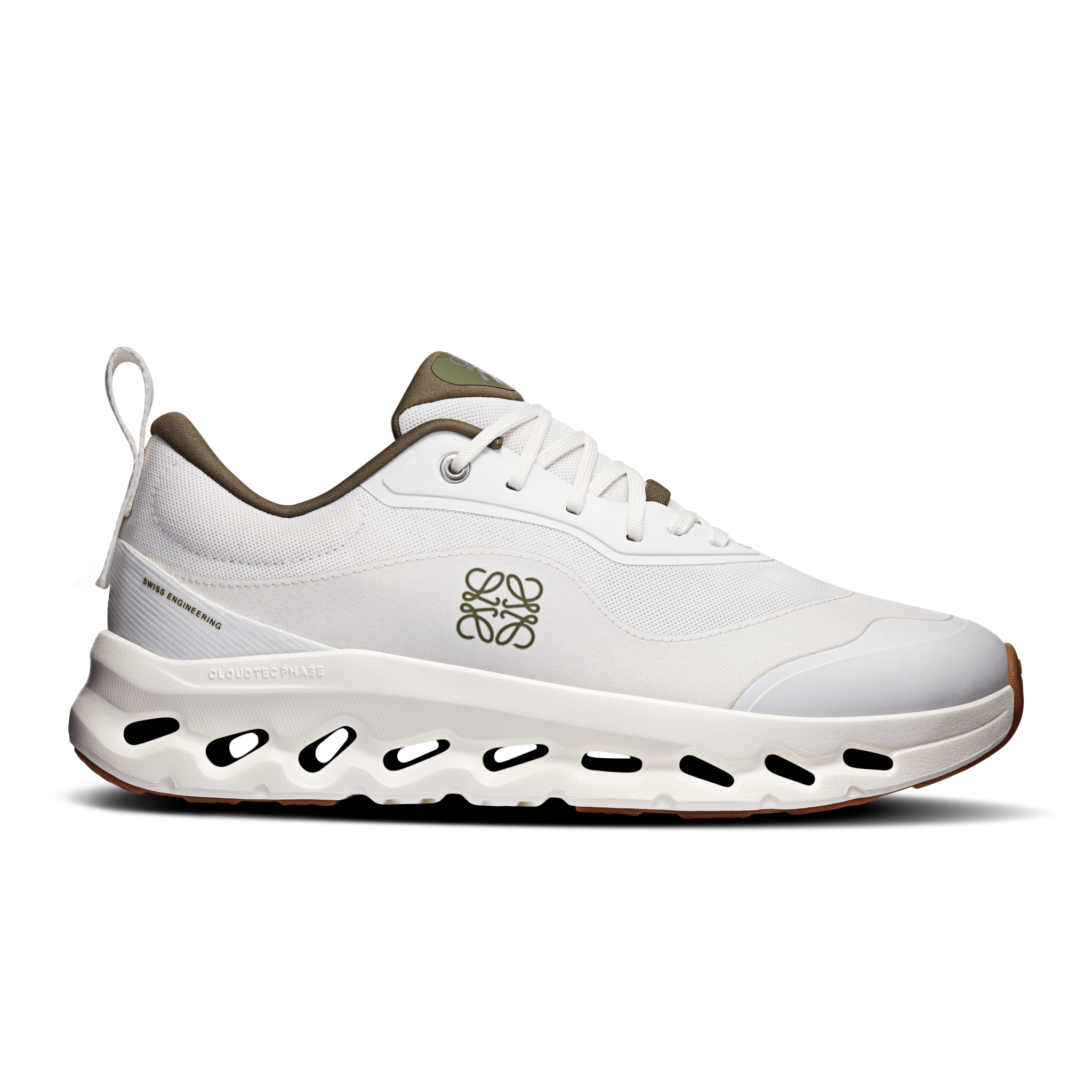 On Running Cloudtilt 2 LOEWE White Khaki - Guerdon Kicks -