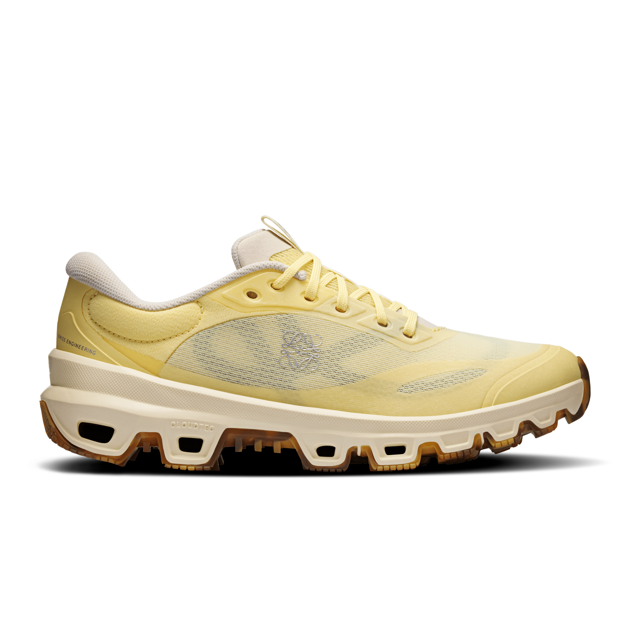 On Running Cloudventure 2 LOEWE Yellow Tan Grey (Women's) - Guerdon Kicks -