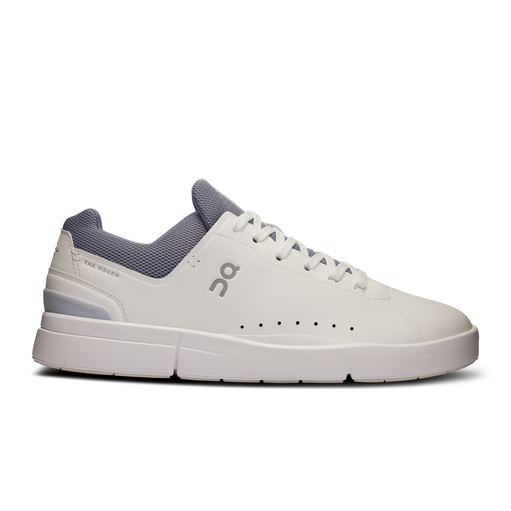 On The Roger Advantage White Fossil - Guerdon Kicks -