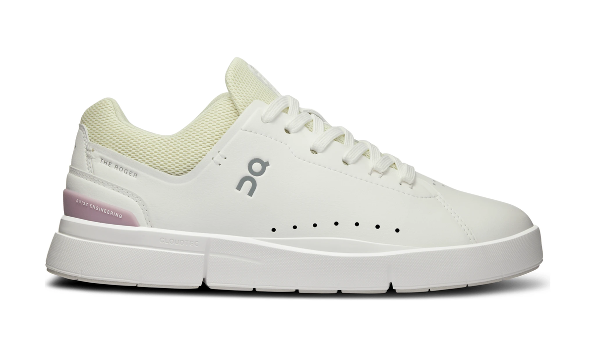 On The Roger Advantage White Mauve (Women's) - Guerdon Kicks -